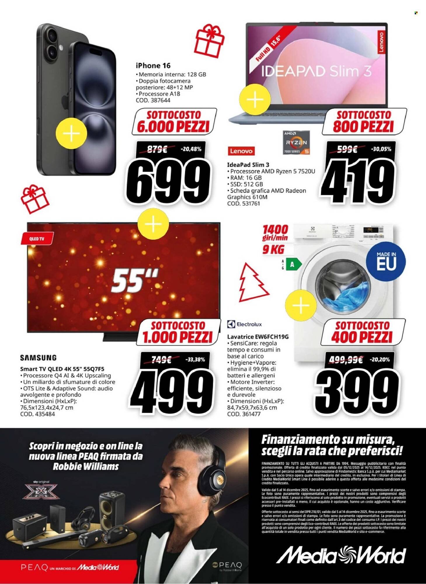 Volantino MediaWorld (2025-12-05 - 2025-12-14)