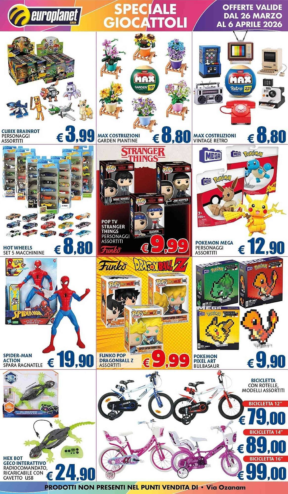 Volantino Europlanet Casa (2026-03-25 - 2026-04-06)