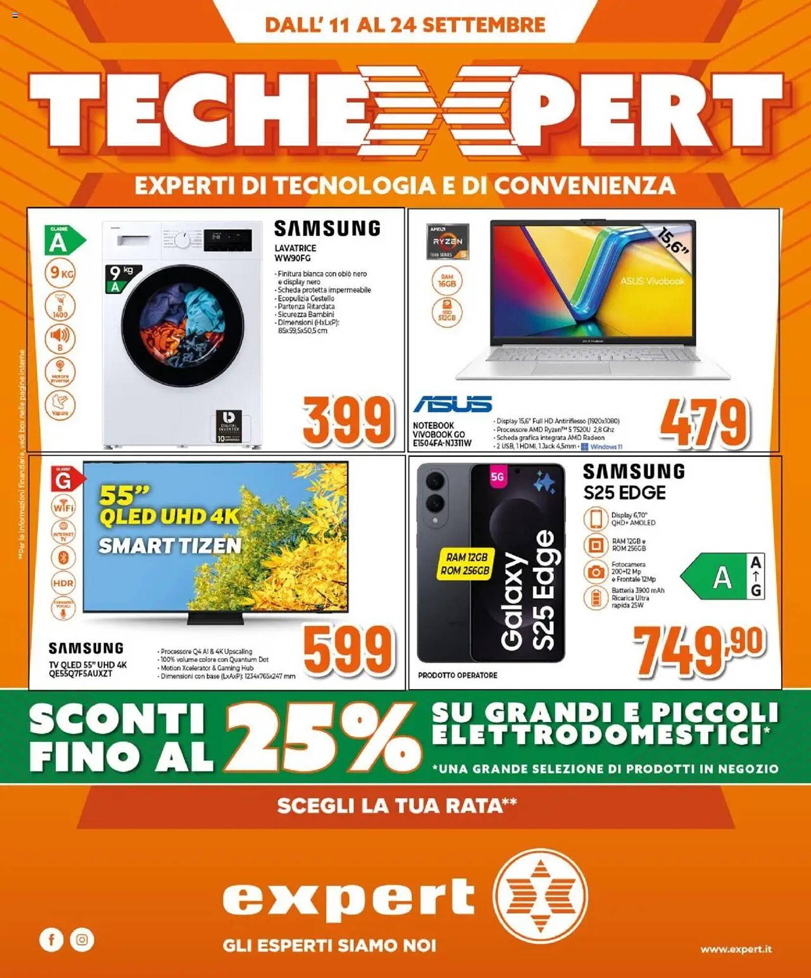 Volantino Expert (2025-09-11 - 2025-09-24)