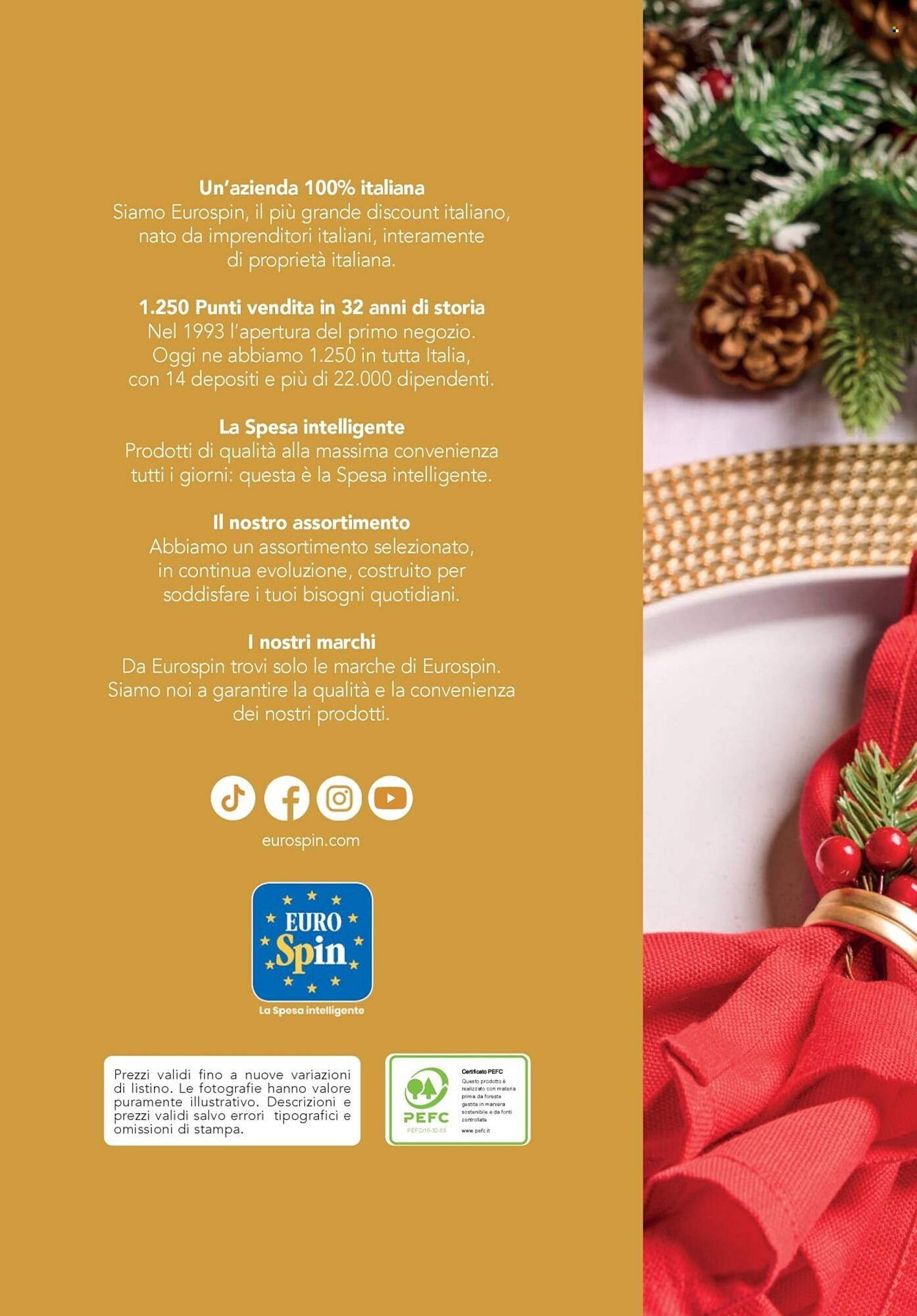 Volantino Eurospin (2025-12-08 - 2025-12-16)