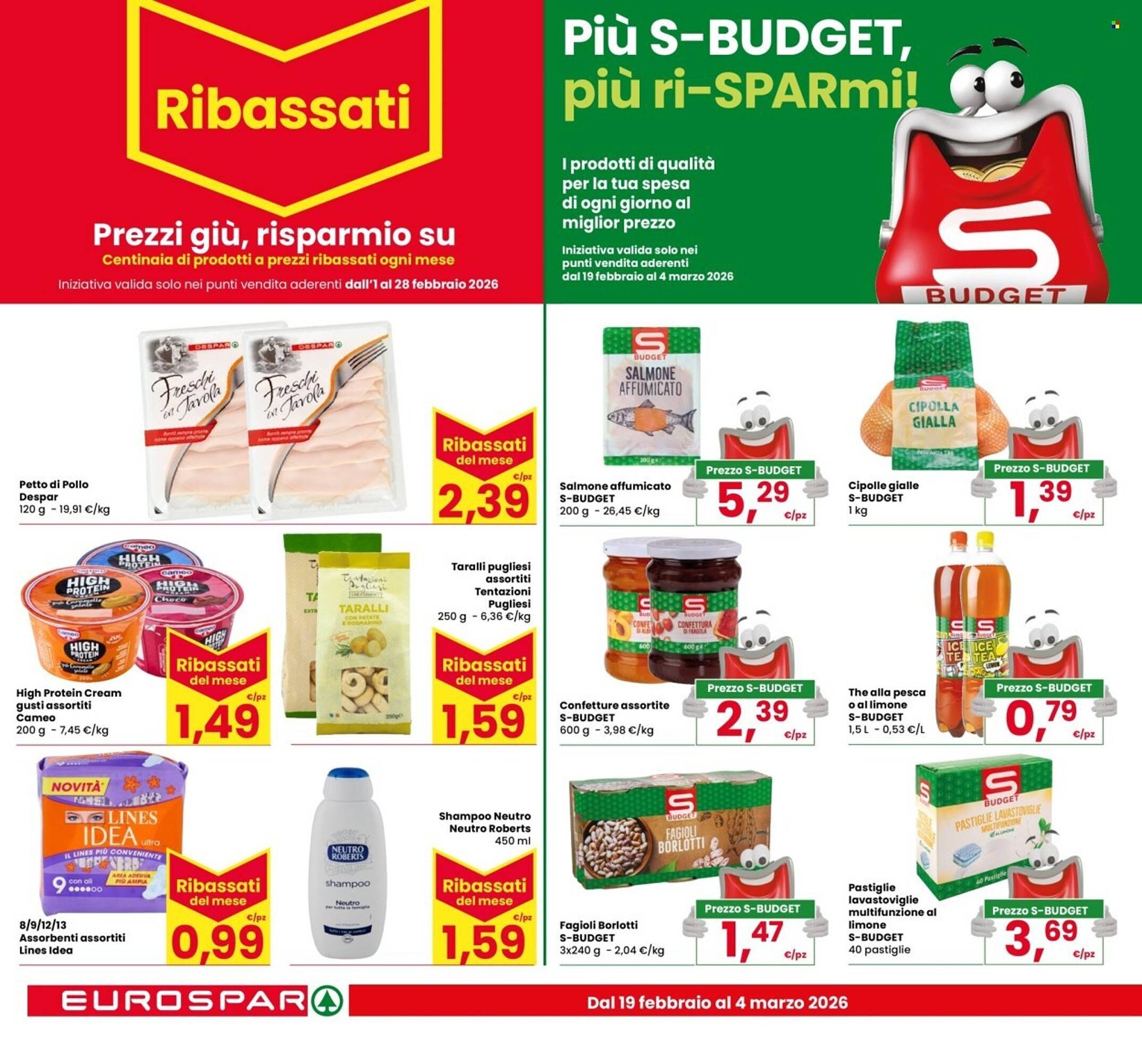Volantino Eurospar (2026-02-19 - 2026-03-04)
