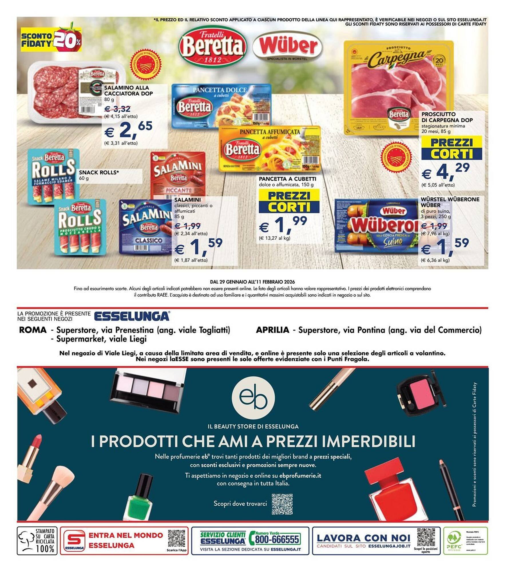 Volantino Esselunga (2026-01-29 - 2026-02-11)