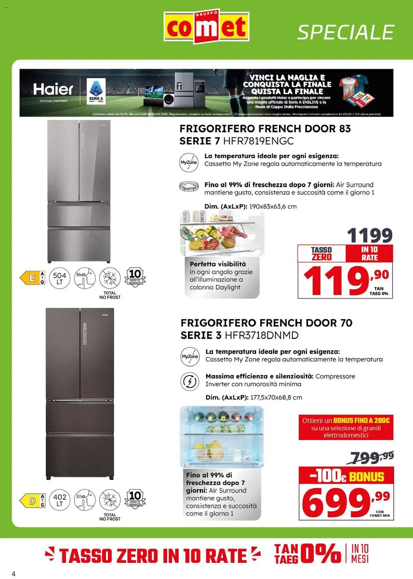 Volantino Comet (2026-04-10 - 2026-04-22)
