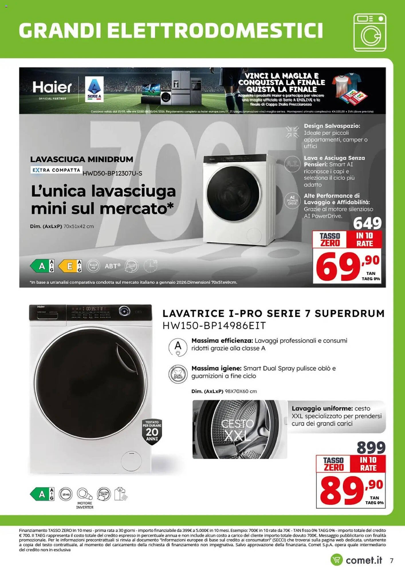 Volantino Comet (2026-04-10 - 2026-04-22)