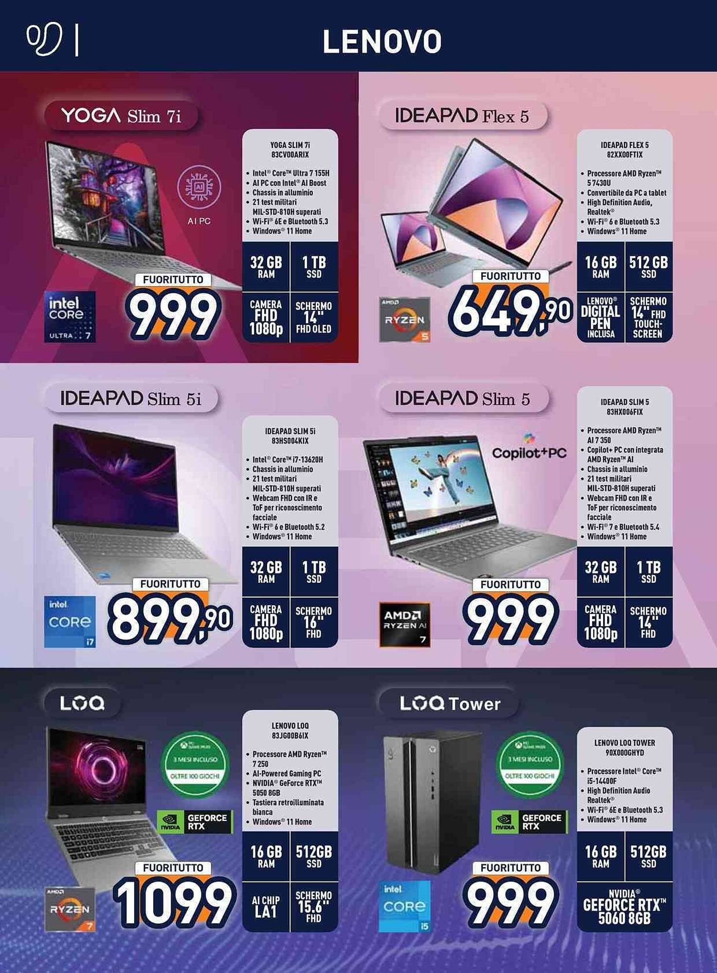 Volantino Unieuro (2025-12-29 - 2026-01-15)