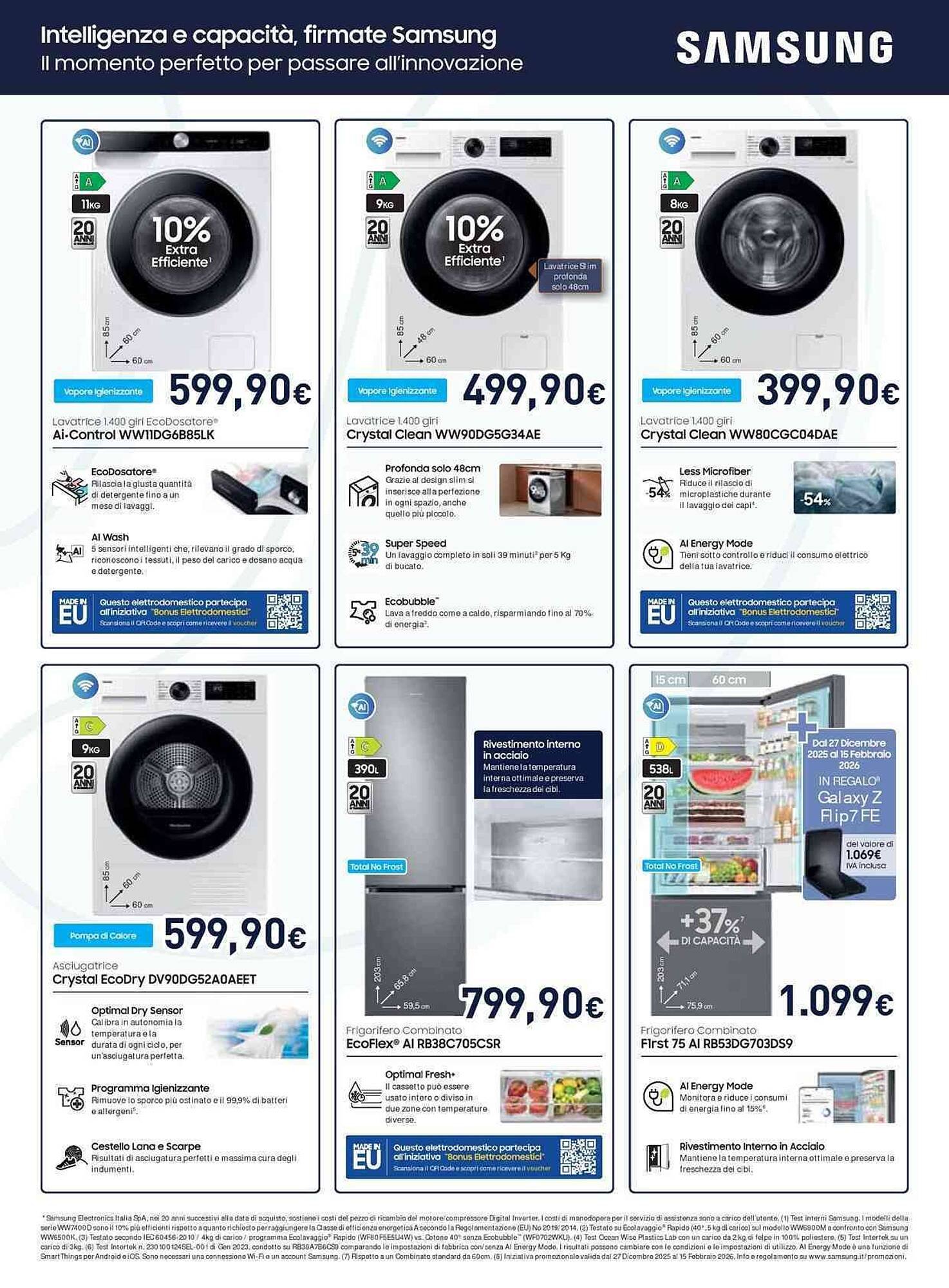 Volantino Unieuro (2025-12-29 - 2026-01-15)