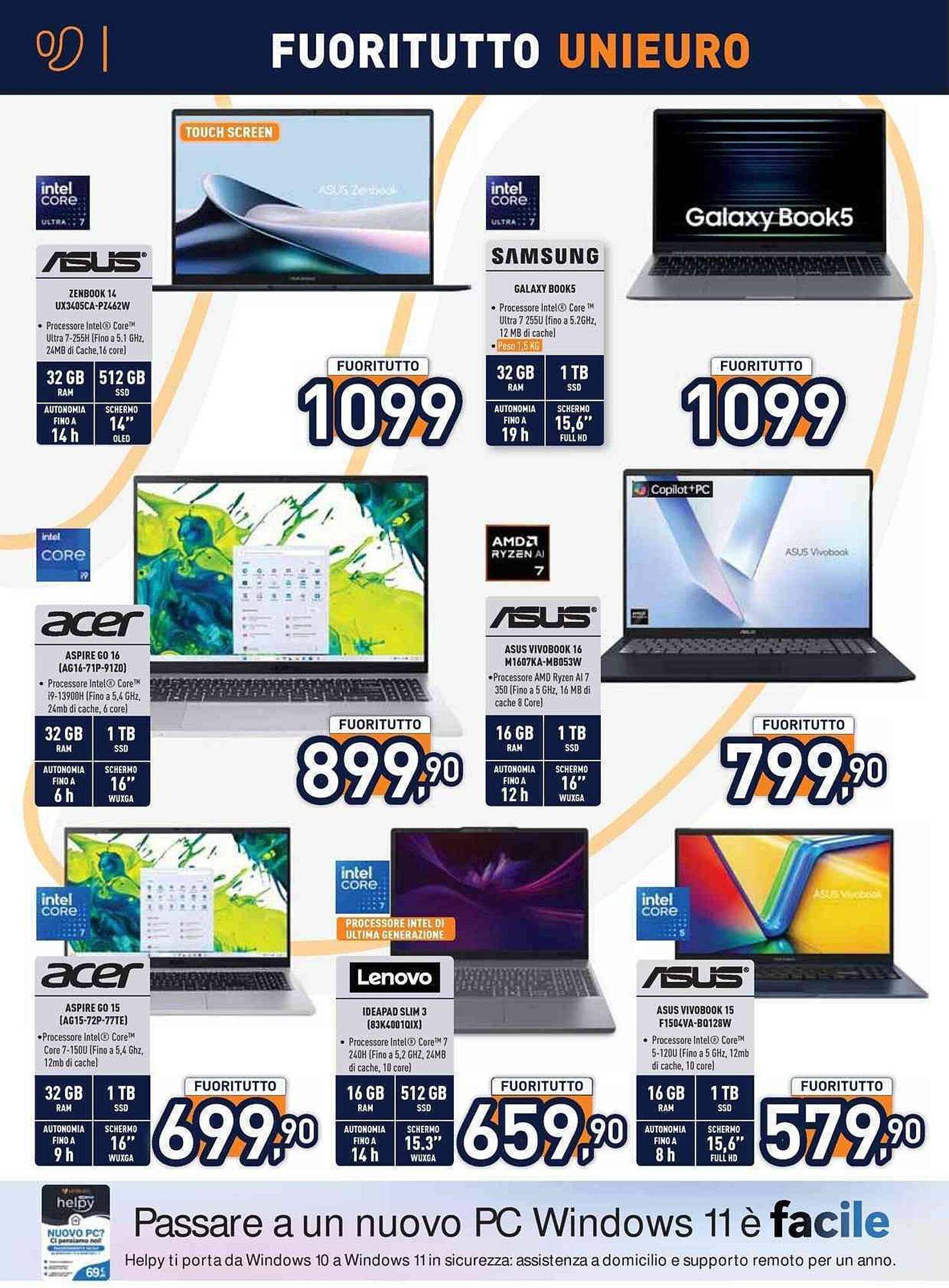 Volantino Unieuro (2025-12-29 - 2026-01-15)