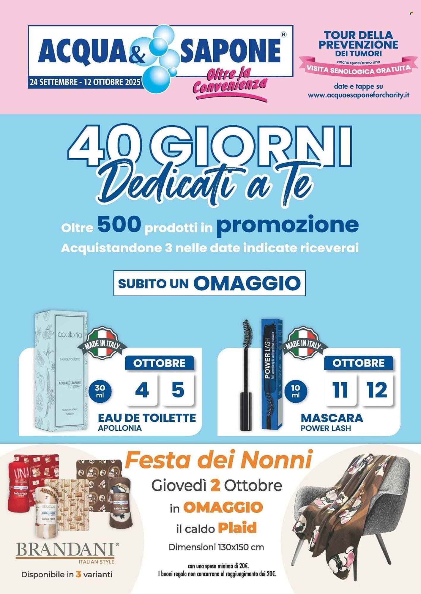 Volantino Acqua & Sapone (2025-09-24 - 2025-10-12)