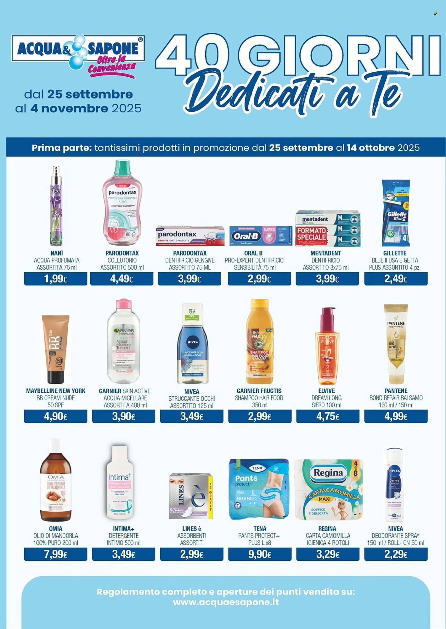 Volantino Acqua & Sapone (2025-09-24 - 2025-10-12)