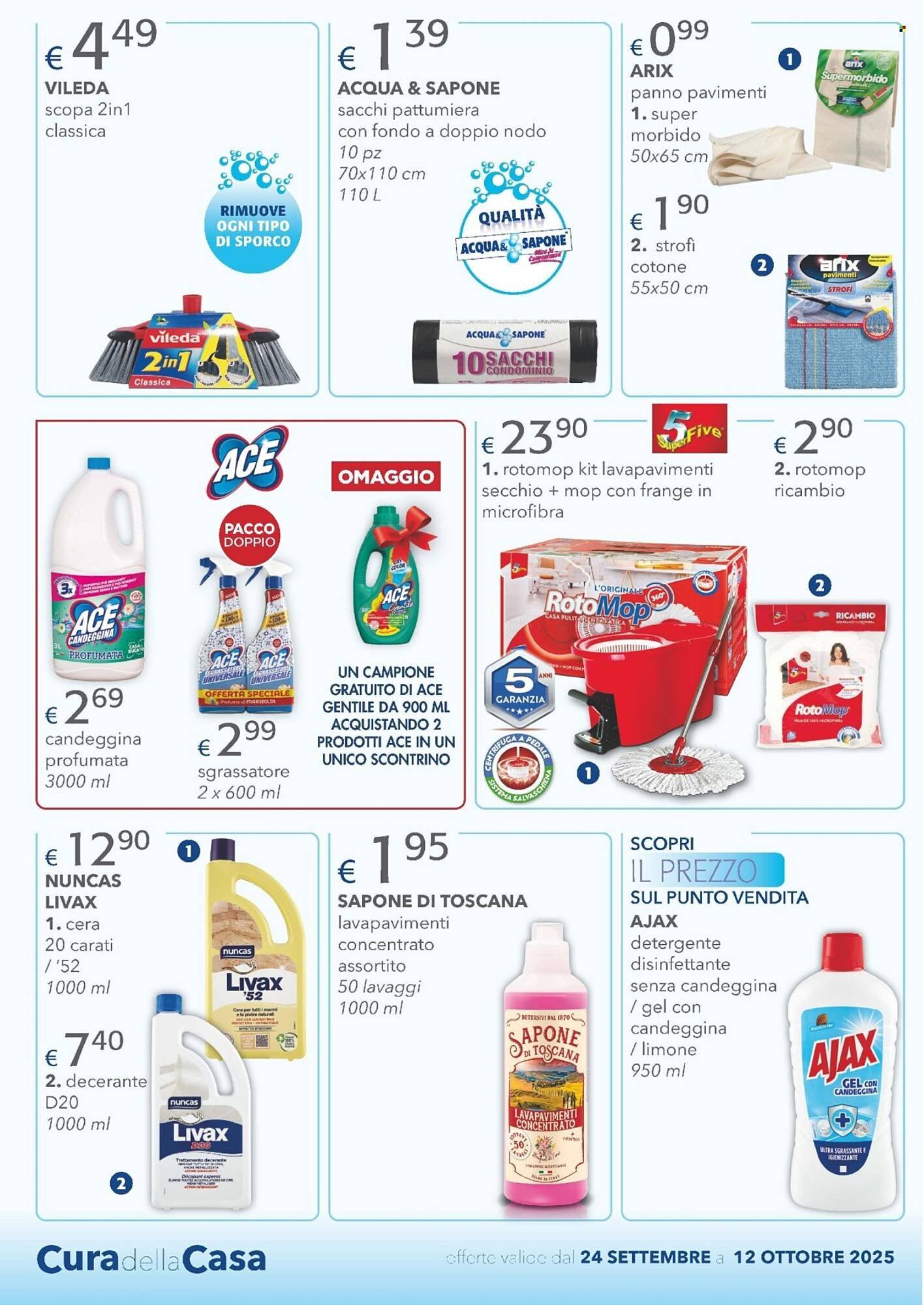 Volantino Acqua & Sapone (2025-09-24 - 2025-10-12)