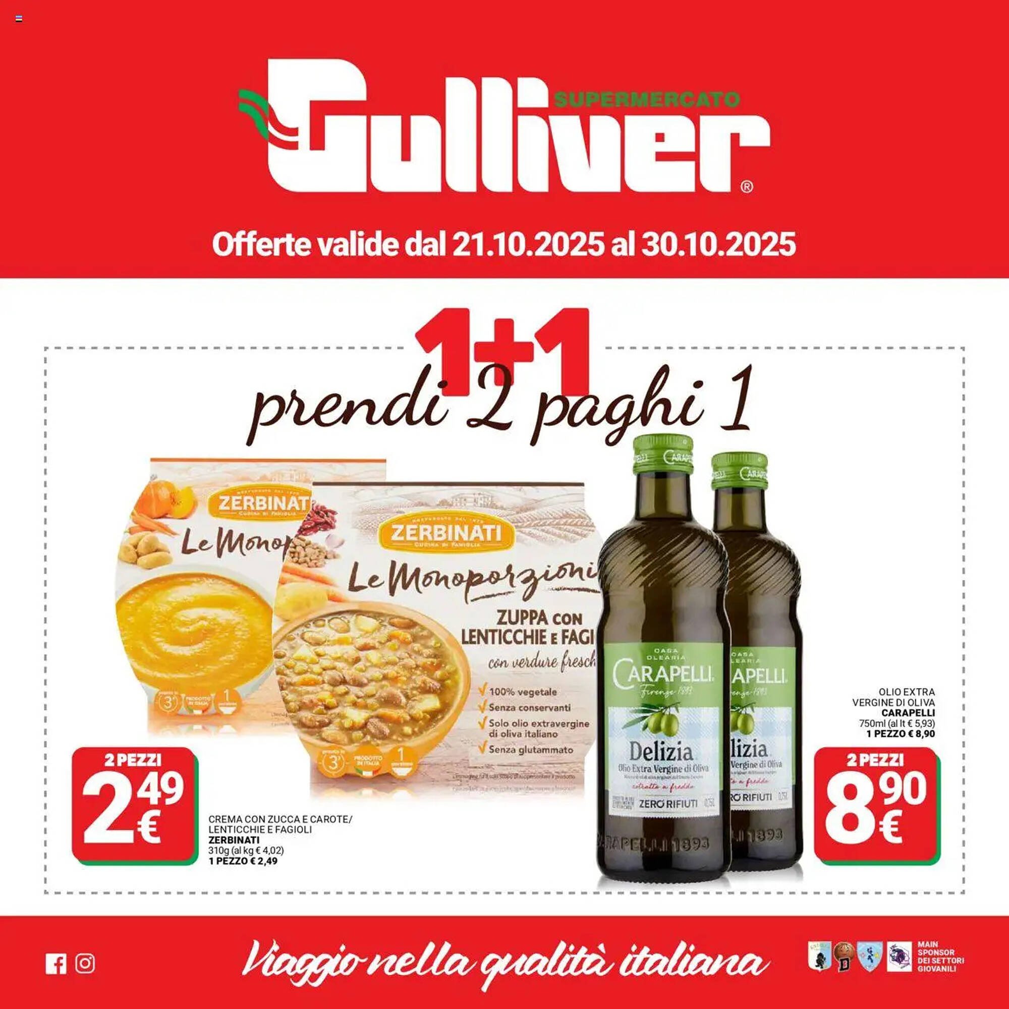 Volantino Supermercati Gulliver (2025-10-21 - 2025-10-30)