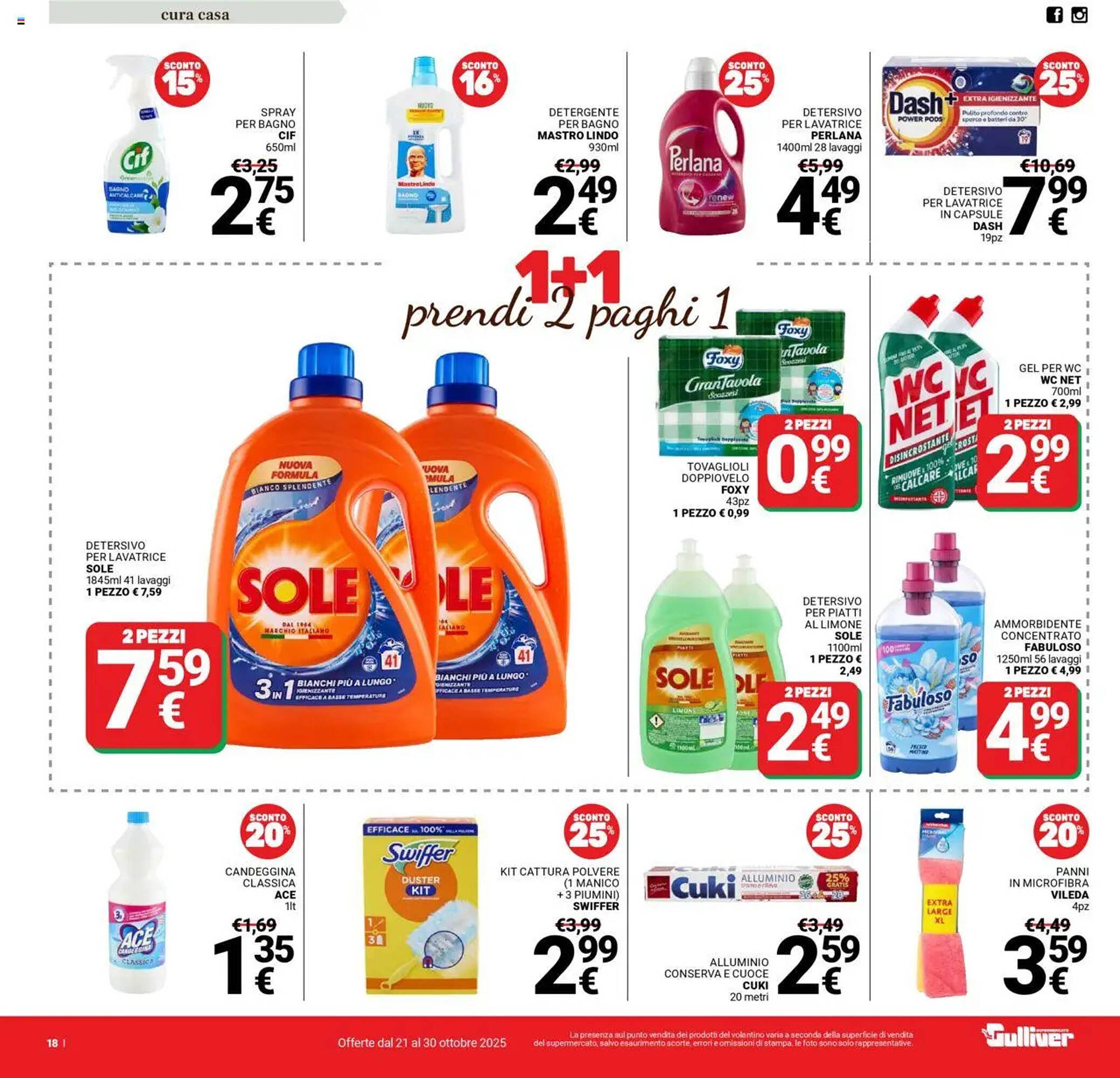 Volantino Supermercati Gulliver (2025-10-21 - 2025-10-30)