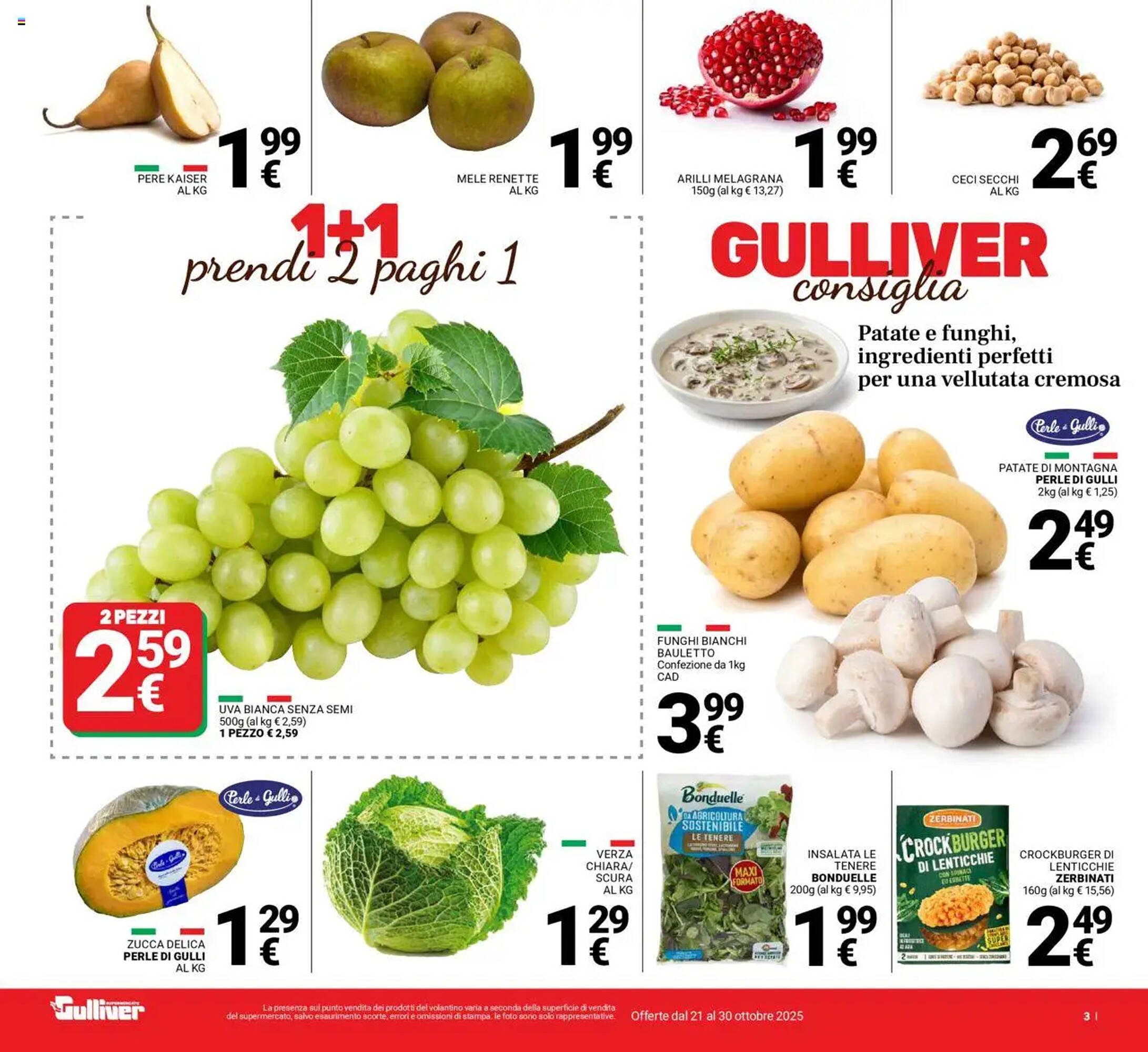 Volantino Supermercati Gulliver (2025-10-21 - 2025-10-30)