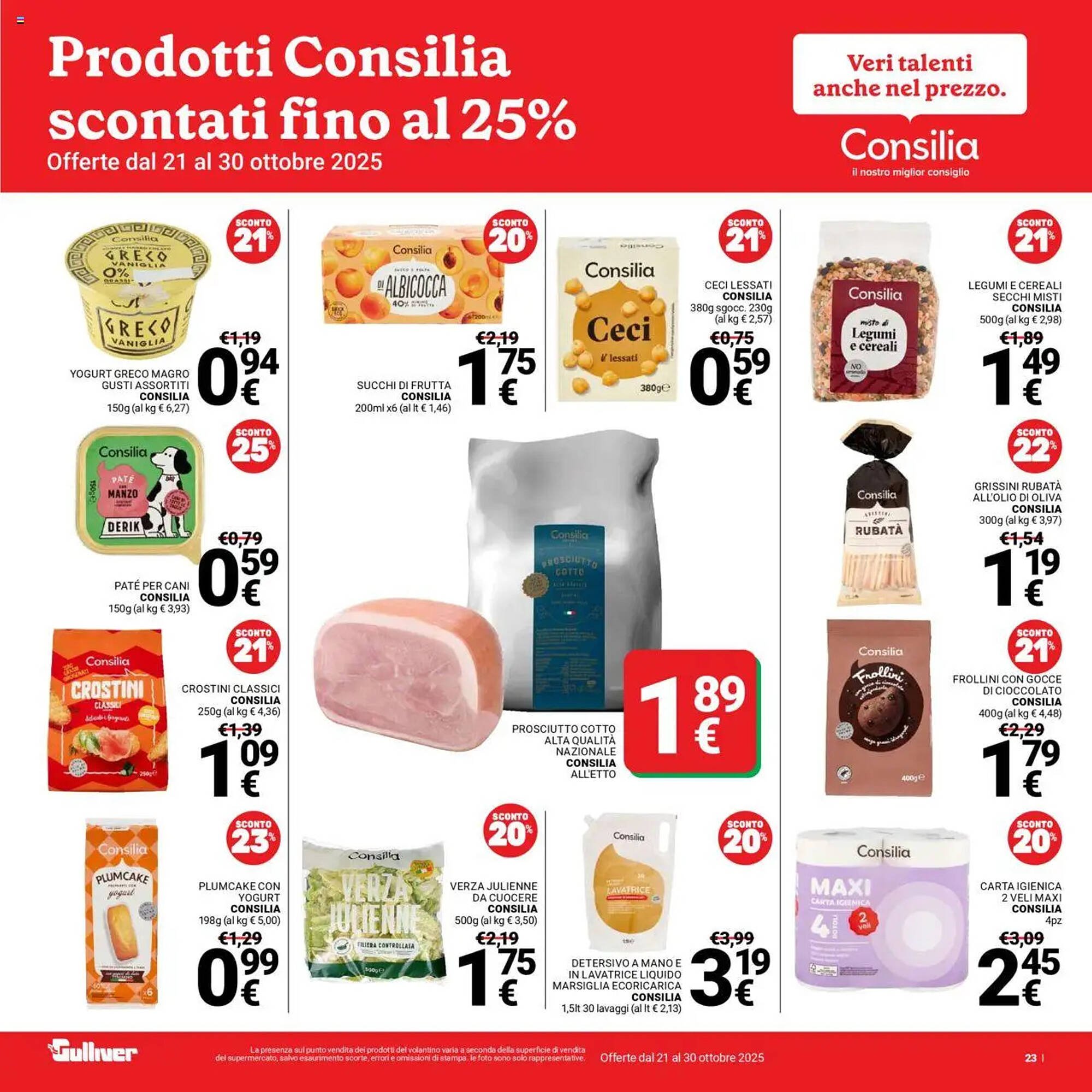 Volantino Supermercati Gulliver (2025-10-21 - 2025-10-30)