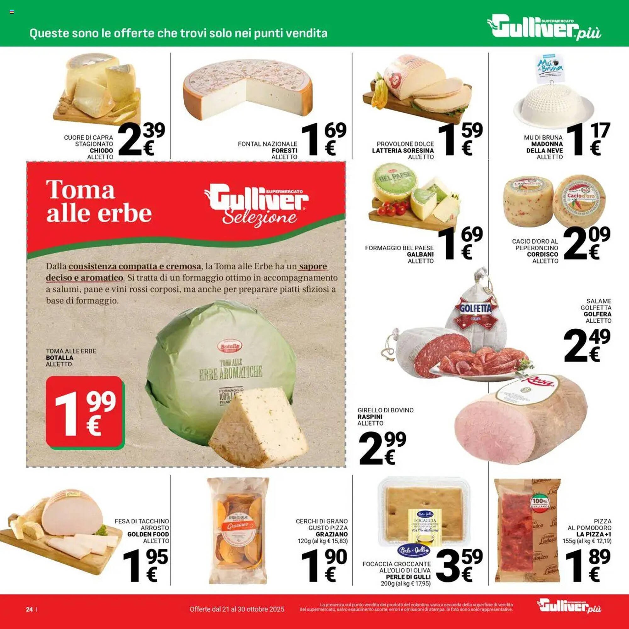 Volantino Supermercati Gulliver (2025-10-21 - 2025-10-30)