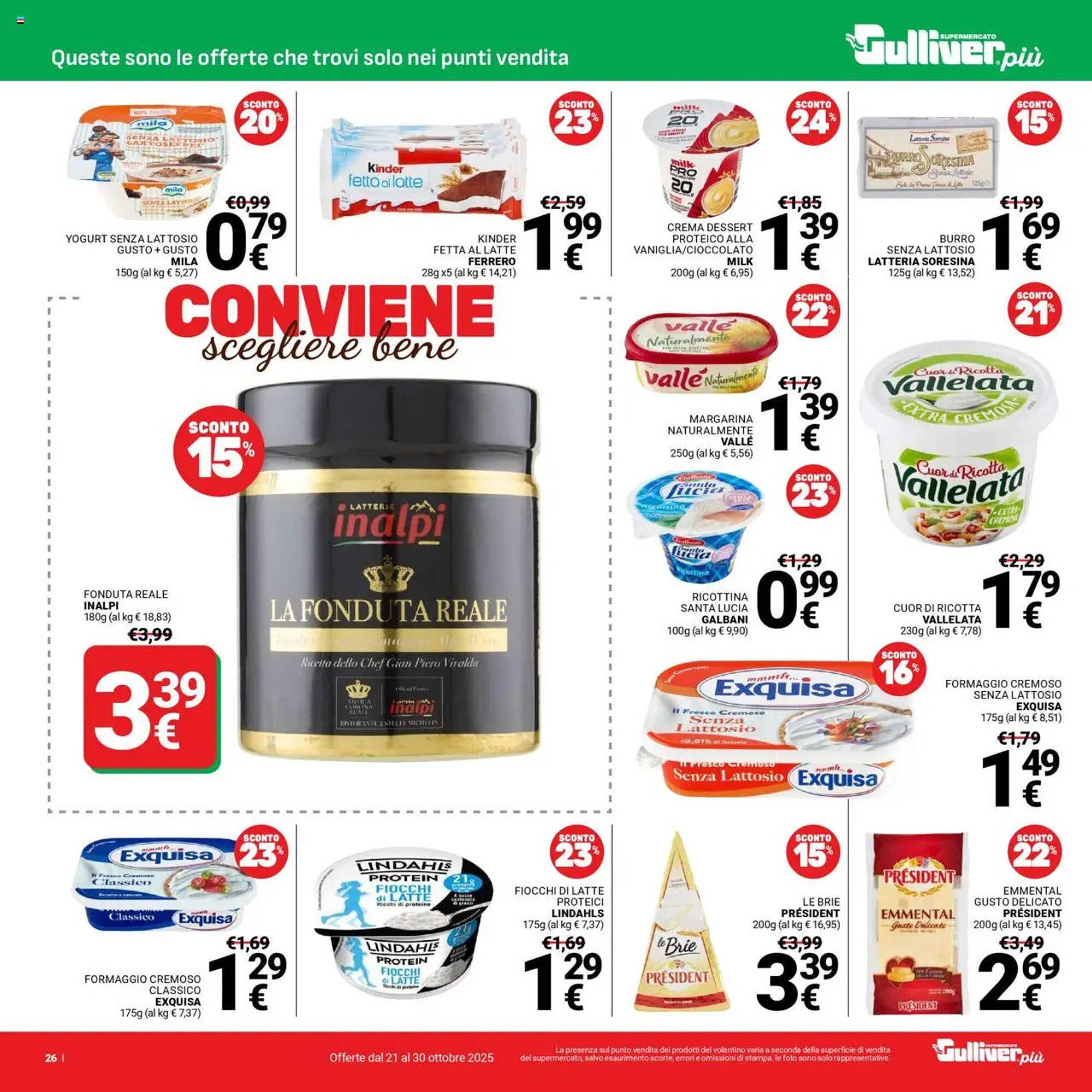 Volantino Supermercati Gulliver (2025-10-21 - 2025-10-30)