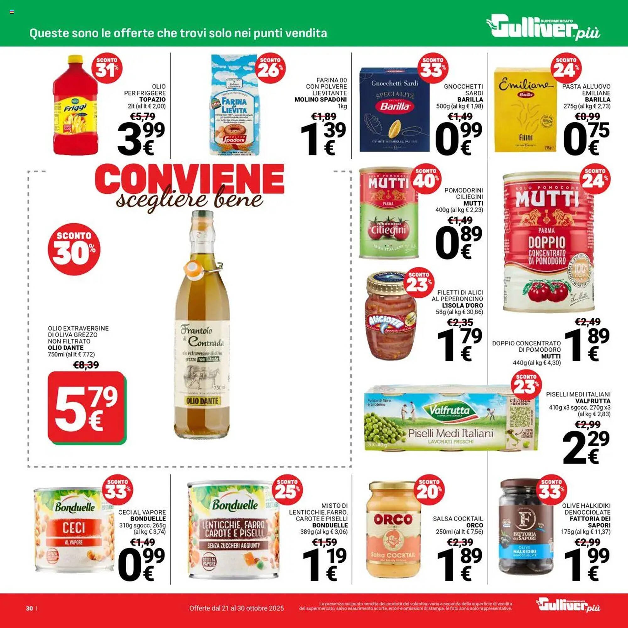 Volantino Supermercati Gulliver (2025-10-21 - 2025-10-30)