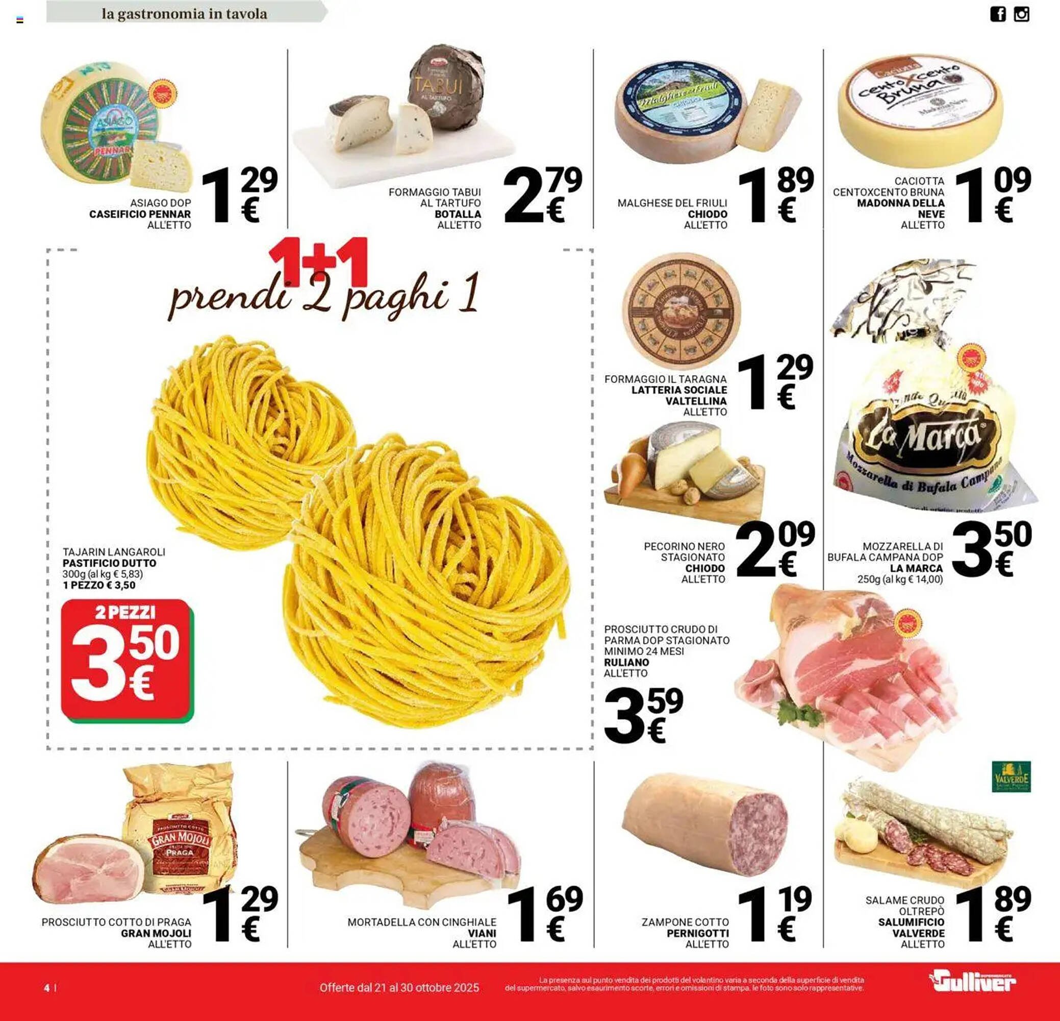 Volantino Supermercati Gulliver (2025-10-21 - 2025-10-30)