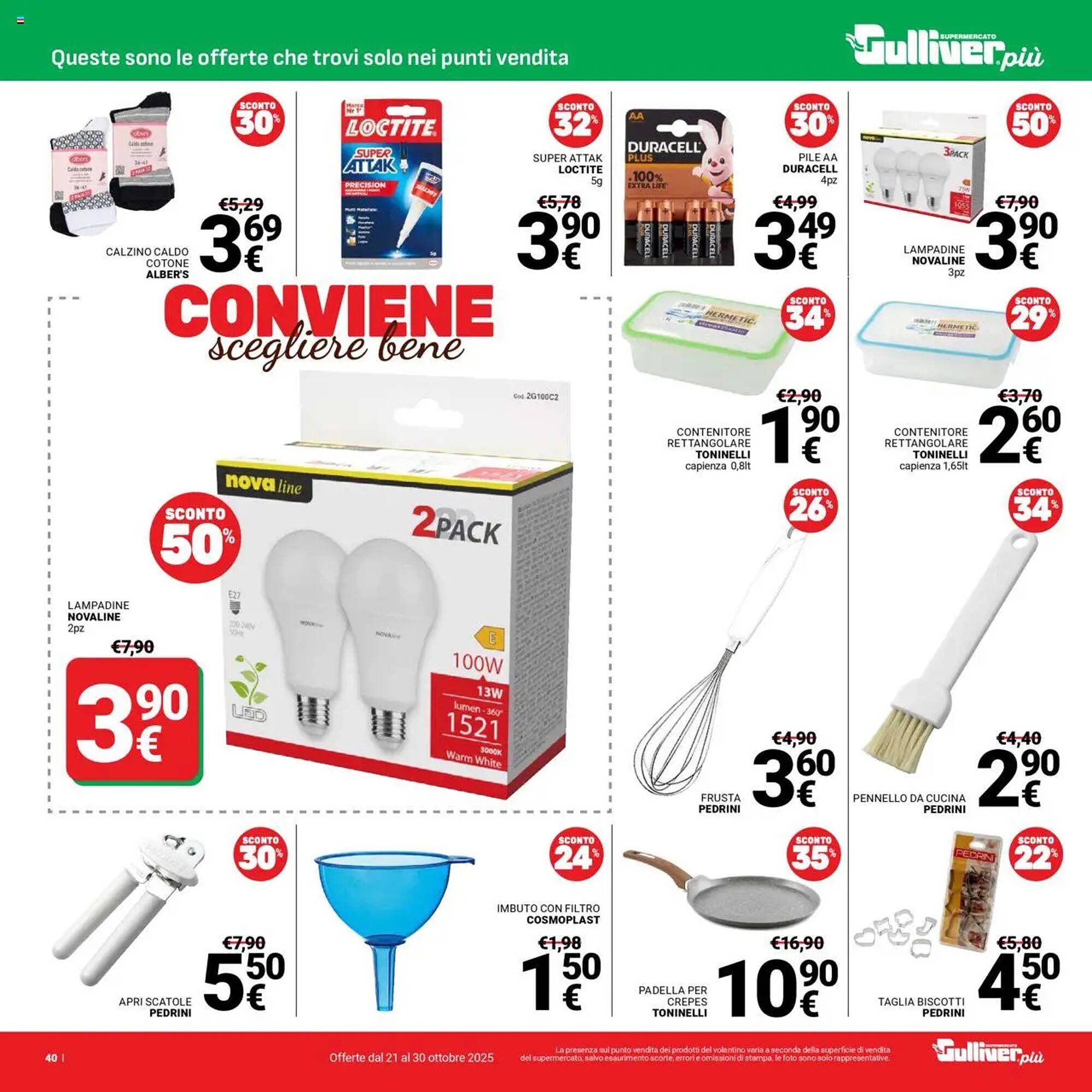 Volantino Supermercati Gulliver (2025-10-21 - 2025-10-30)