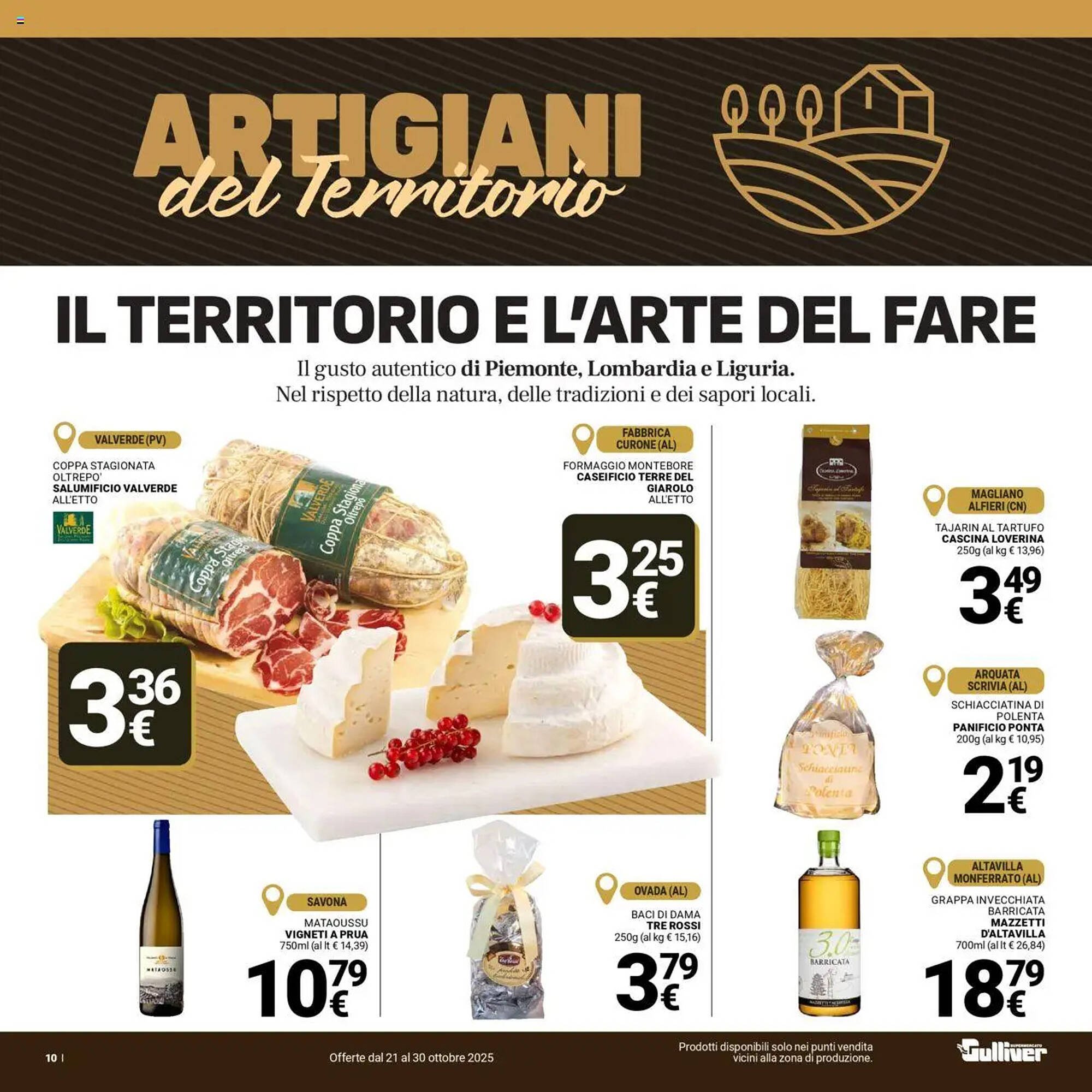 Volantino Supermercati Gulliver (2025-10-21 - 2025-10-30)