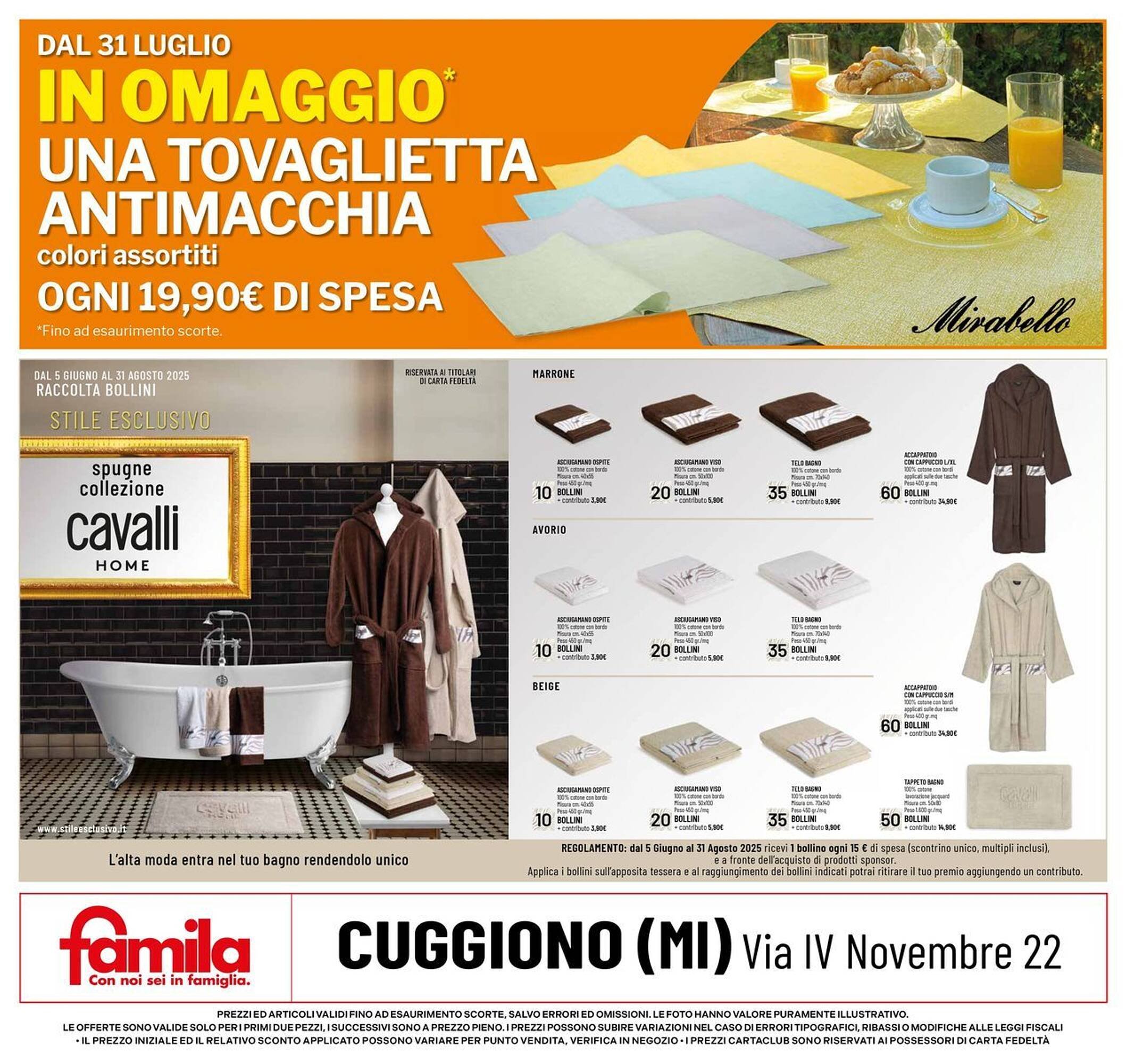 Volantino Famila (2025-07-31 - 2025-08-10)