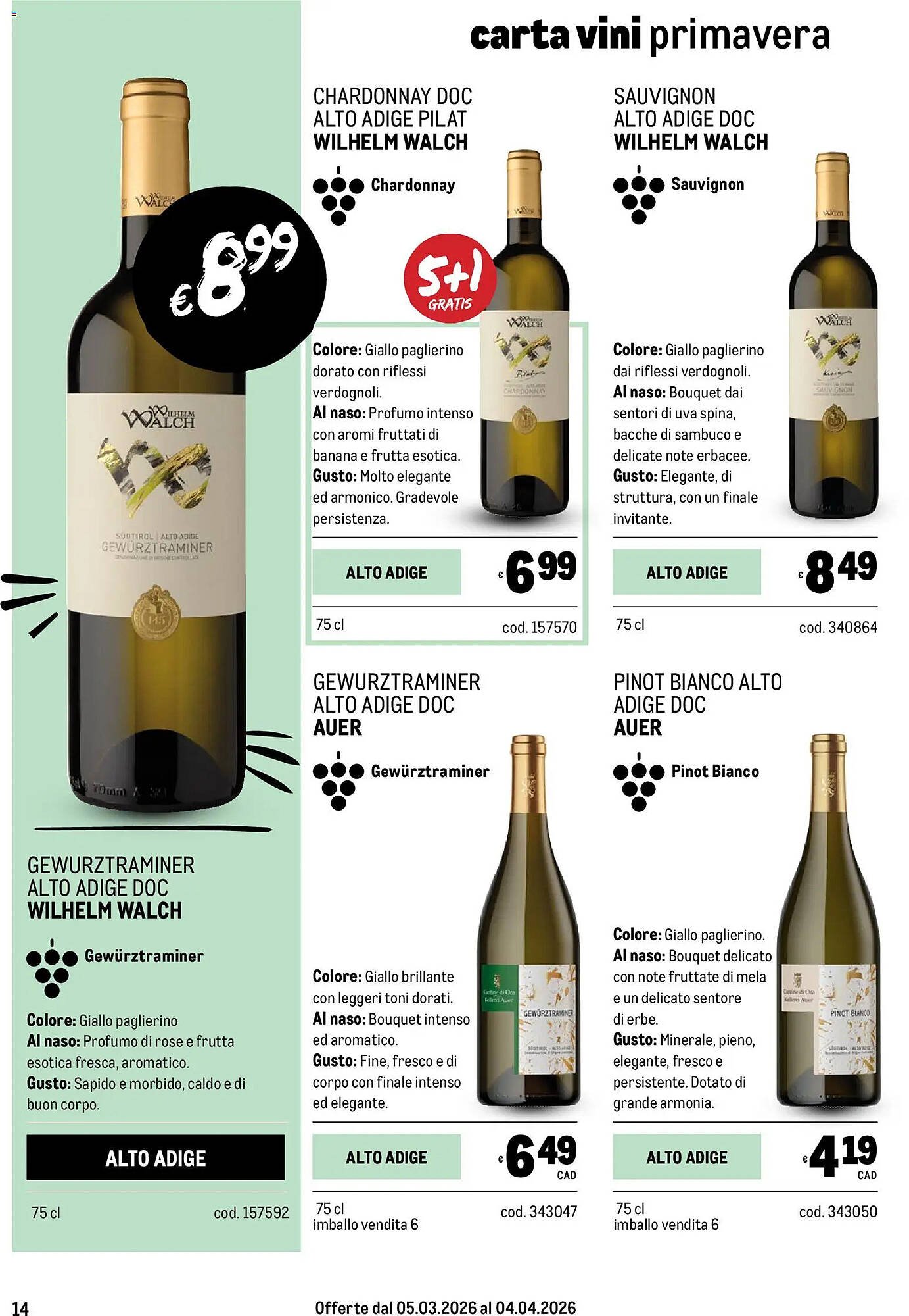 Volantino Metro (2026-03-05 - 2026-04-04)