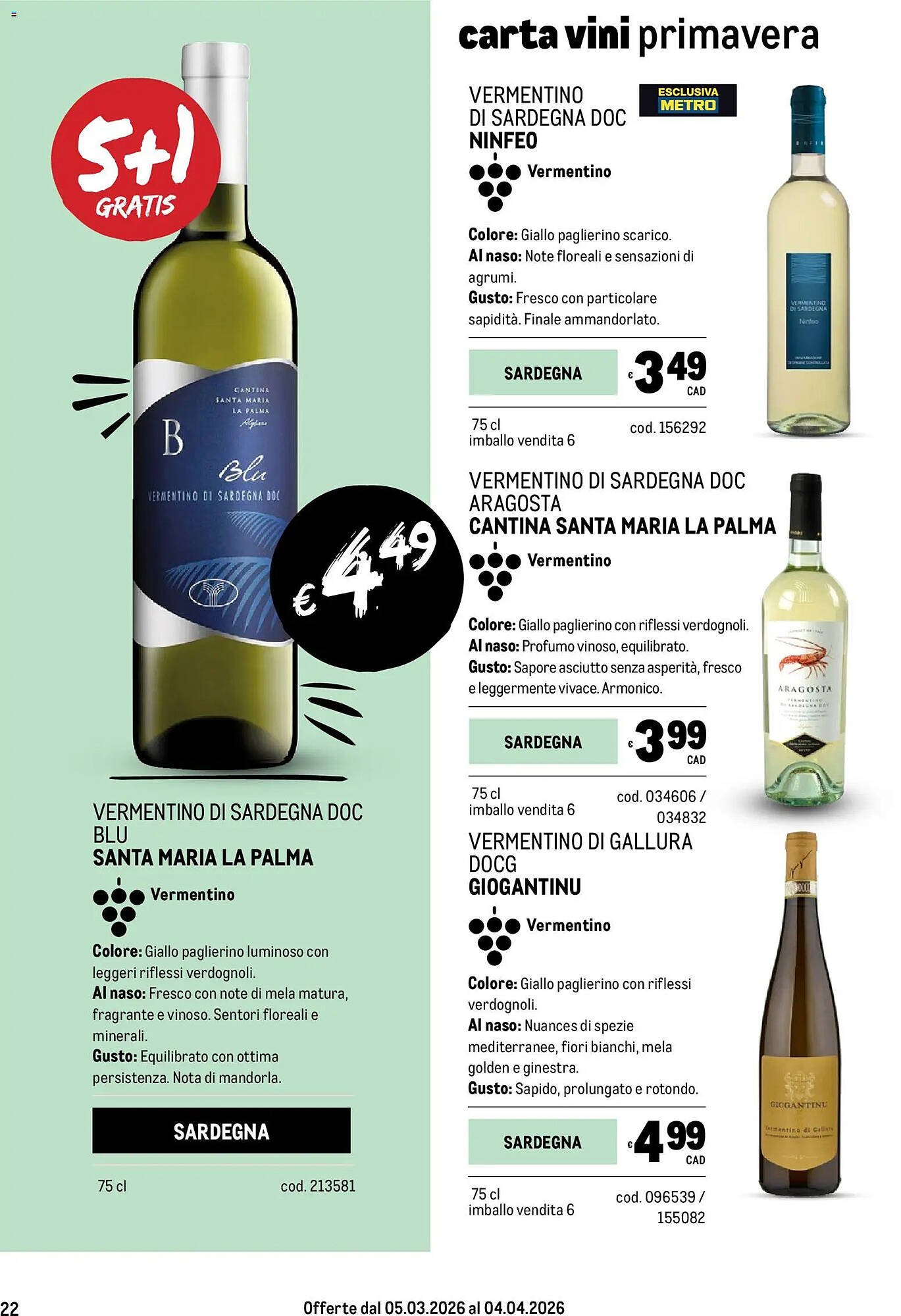 Volantino Metro (2026-03-05 - 2026-04-04)