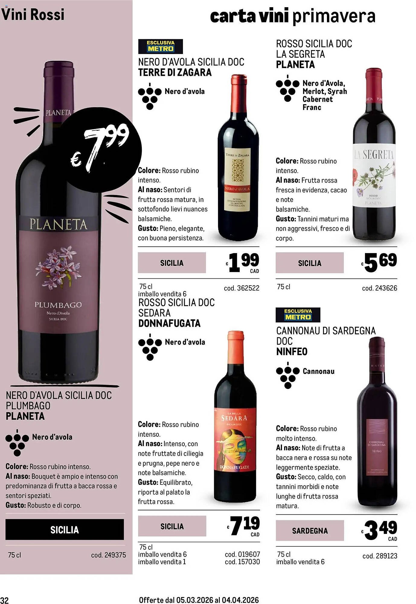 Volantino Metro (2026-03-05 - 2026-04-04)