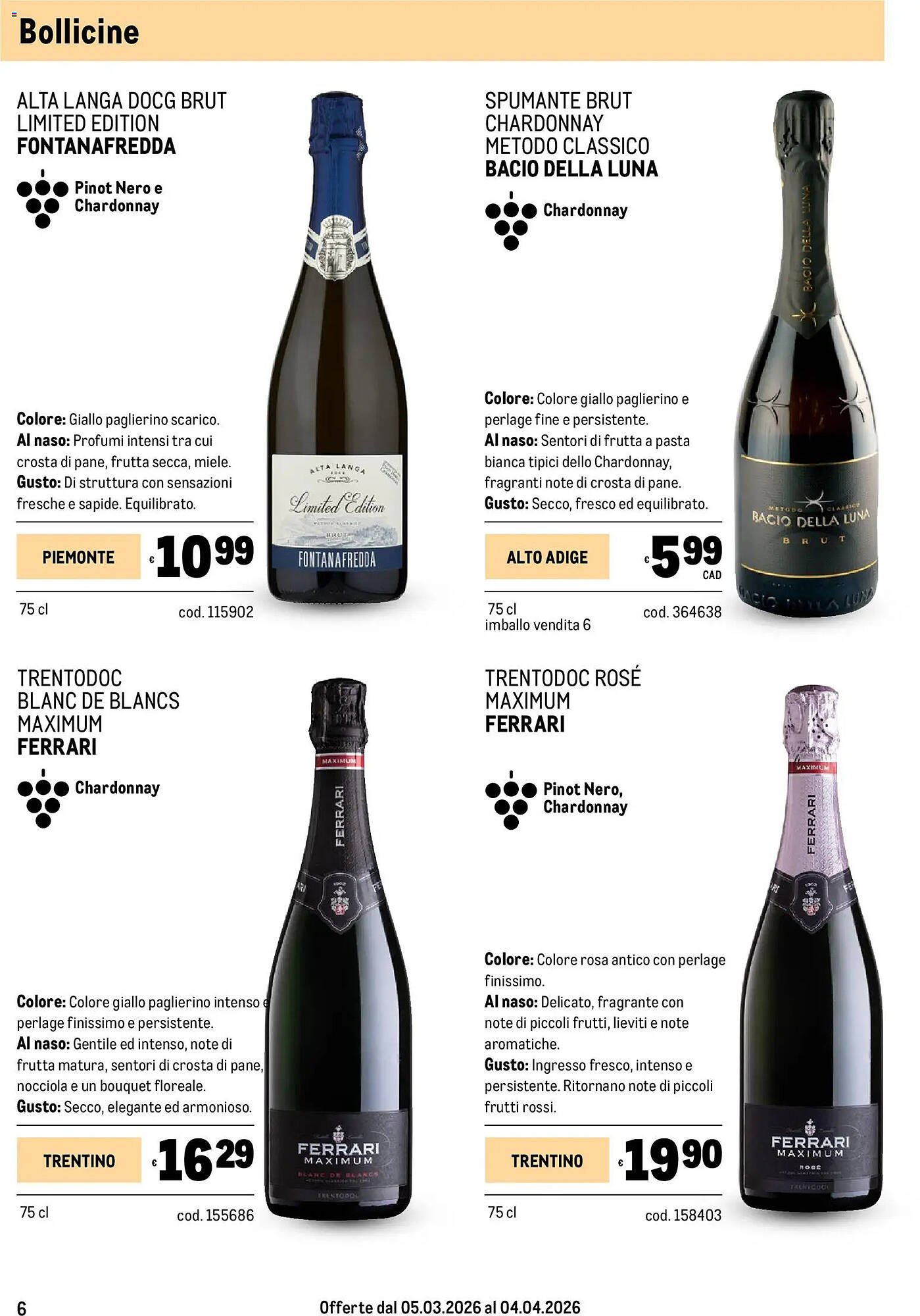 Volantino Metro (2026-03-05 - 2026-04-04)