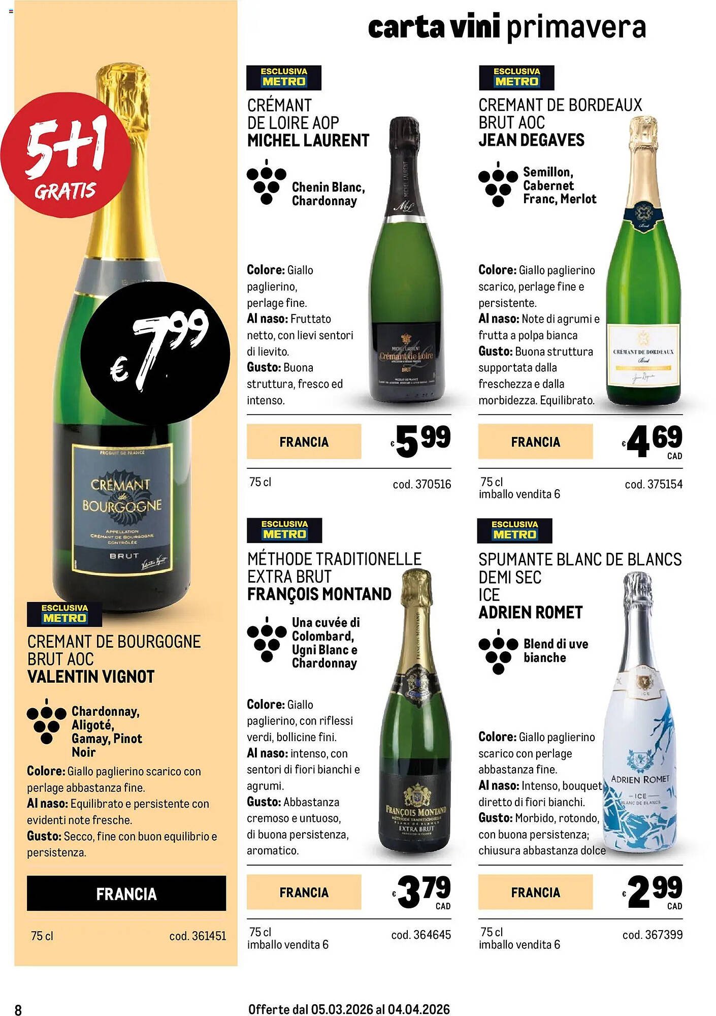Volantino Metro (2026-03-05 - 2026-04-04)