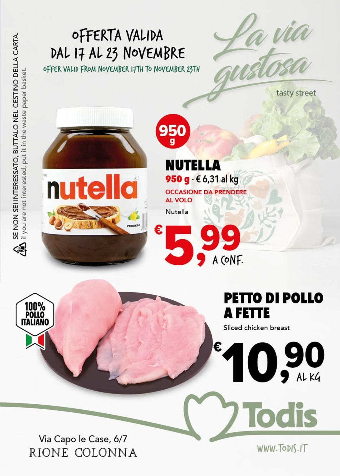Volantino Todis (2025-11-17 - 2025-11-23)