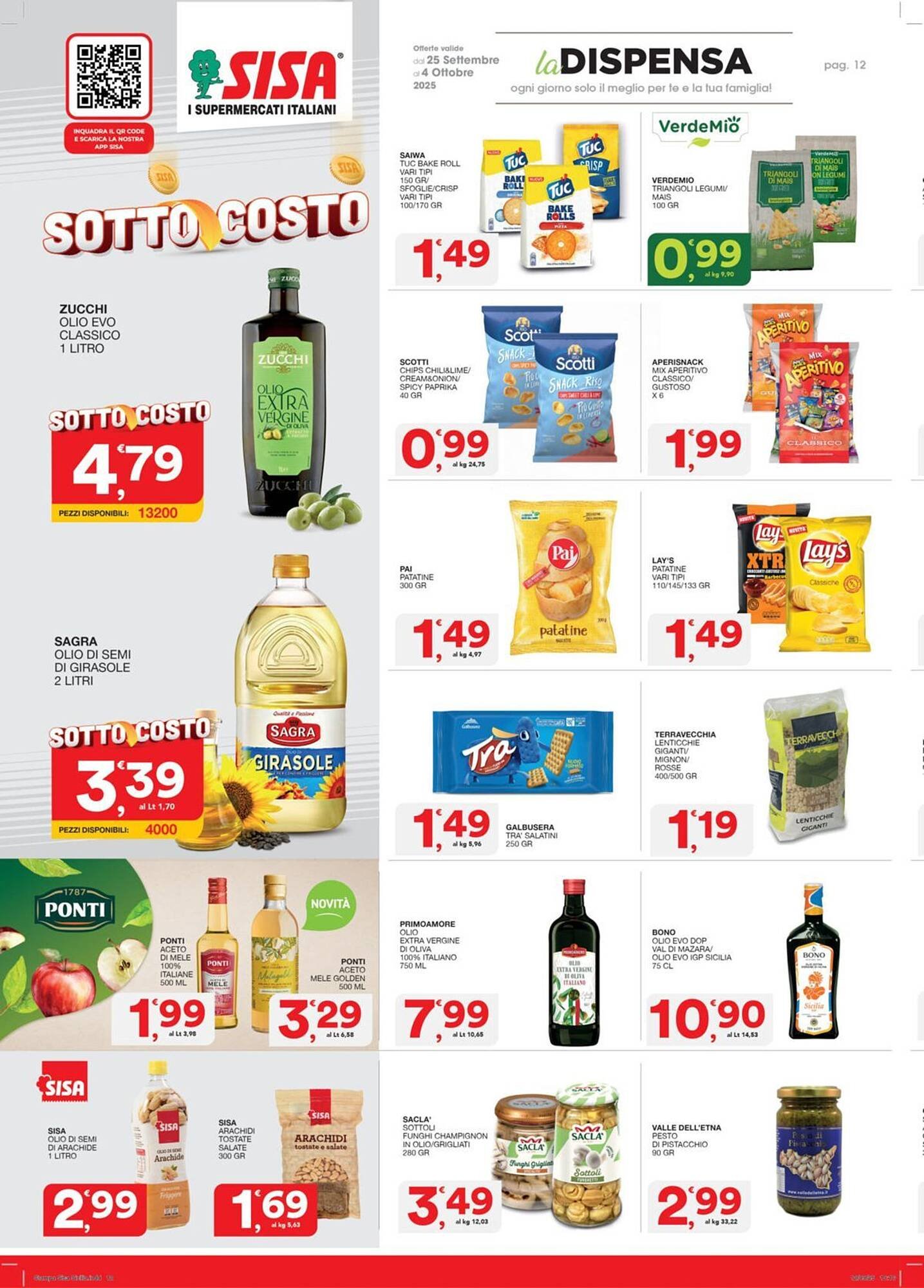 Volantino Sisa (2025-09-25 - 2025-10-04)