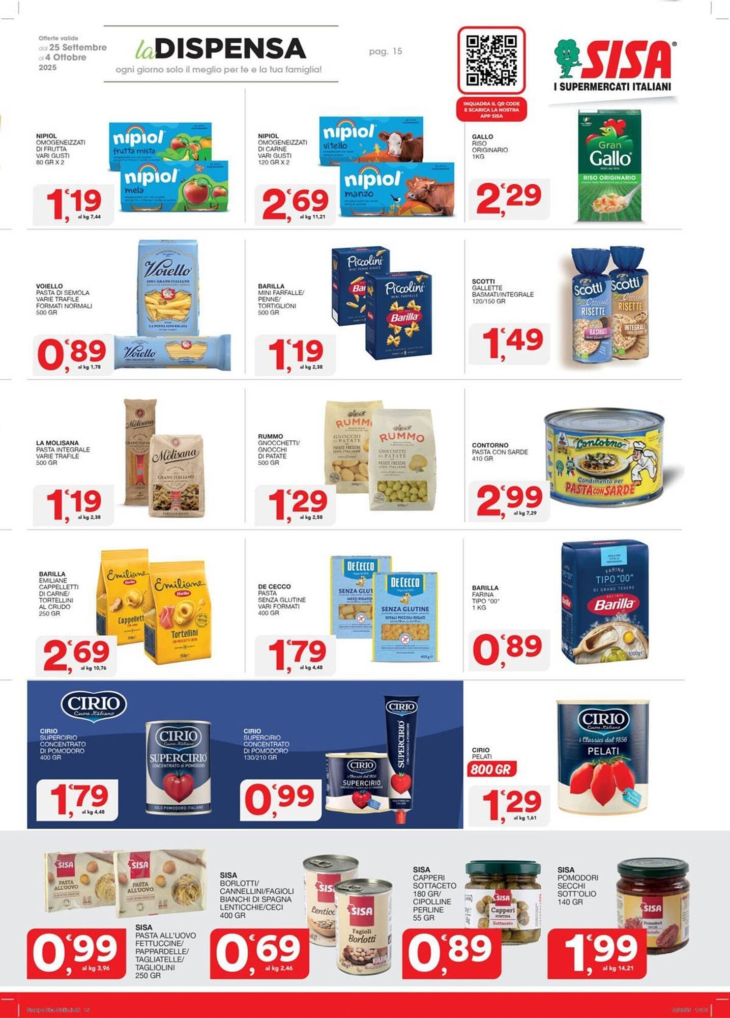 Volantino Sisa (2025-09-25 - 2025-10-04)