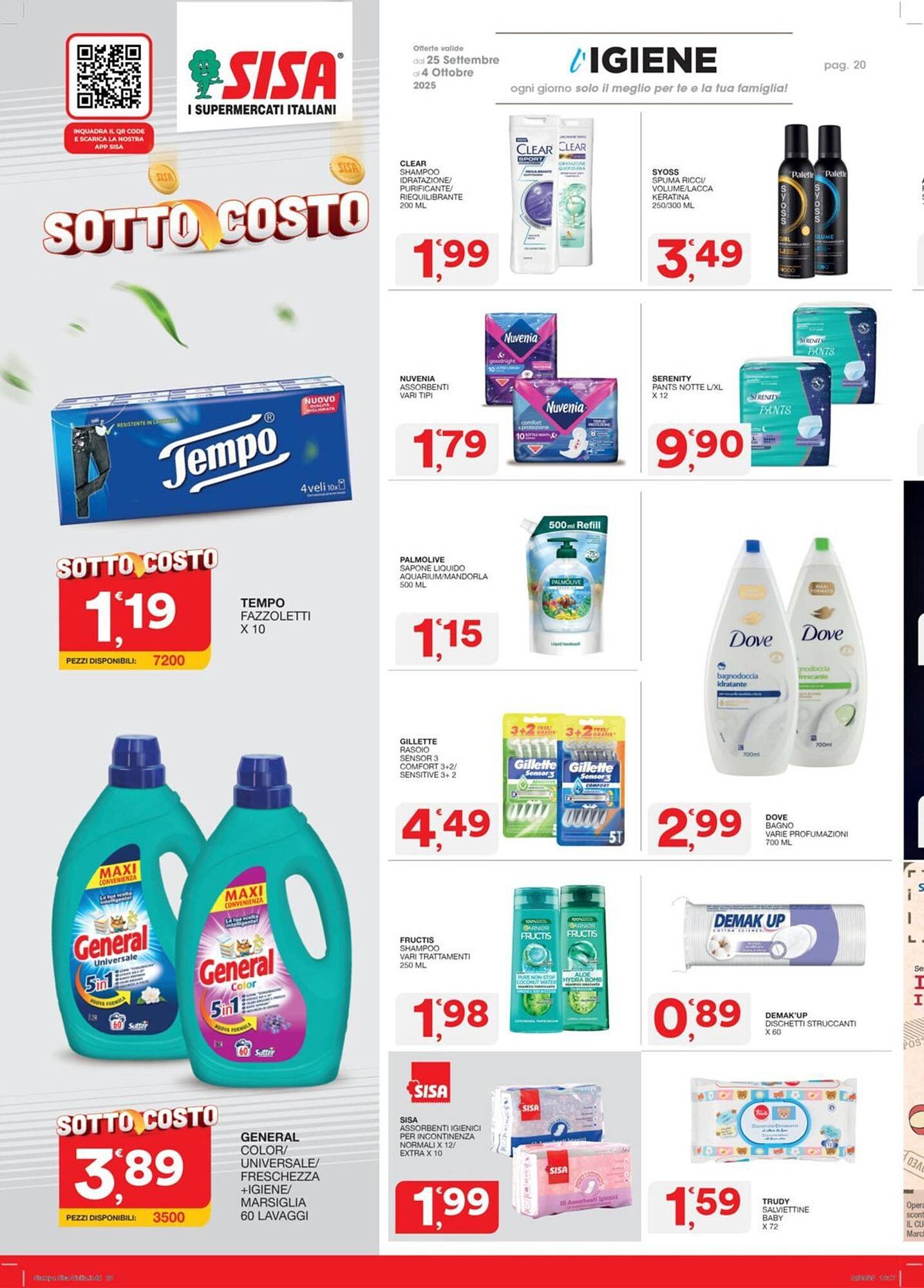 Volantino Sisa (2025-09-25 - 2025-10-04)