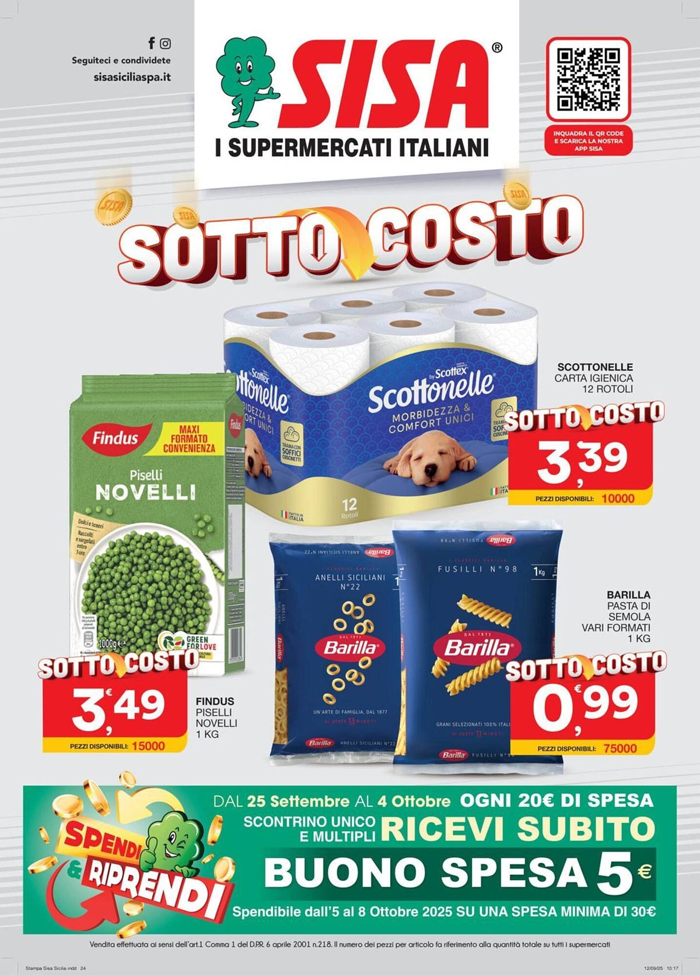 Volantino Sisa (2025-09-25 - 2025-10-04)