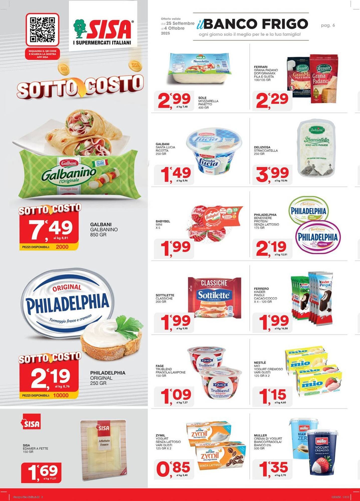 Volantino Sisa (2025-09-25 - 2025-10-04)