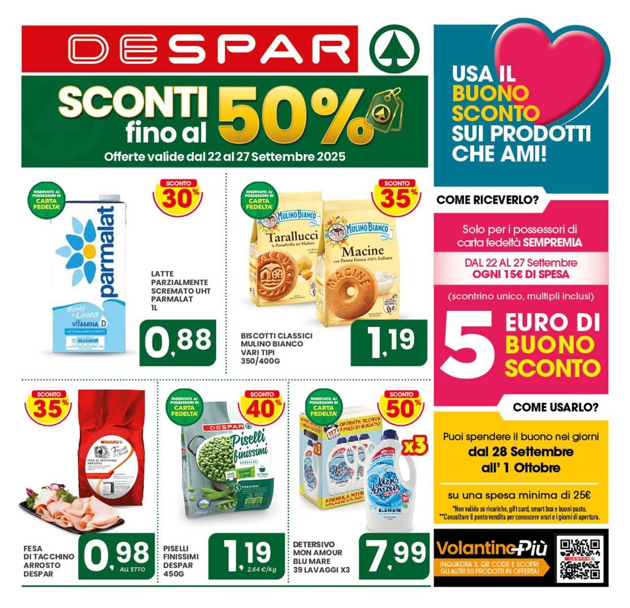 Volantino Despar (2025-09-22 - 2025-09-27)