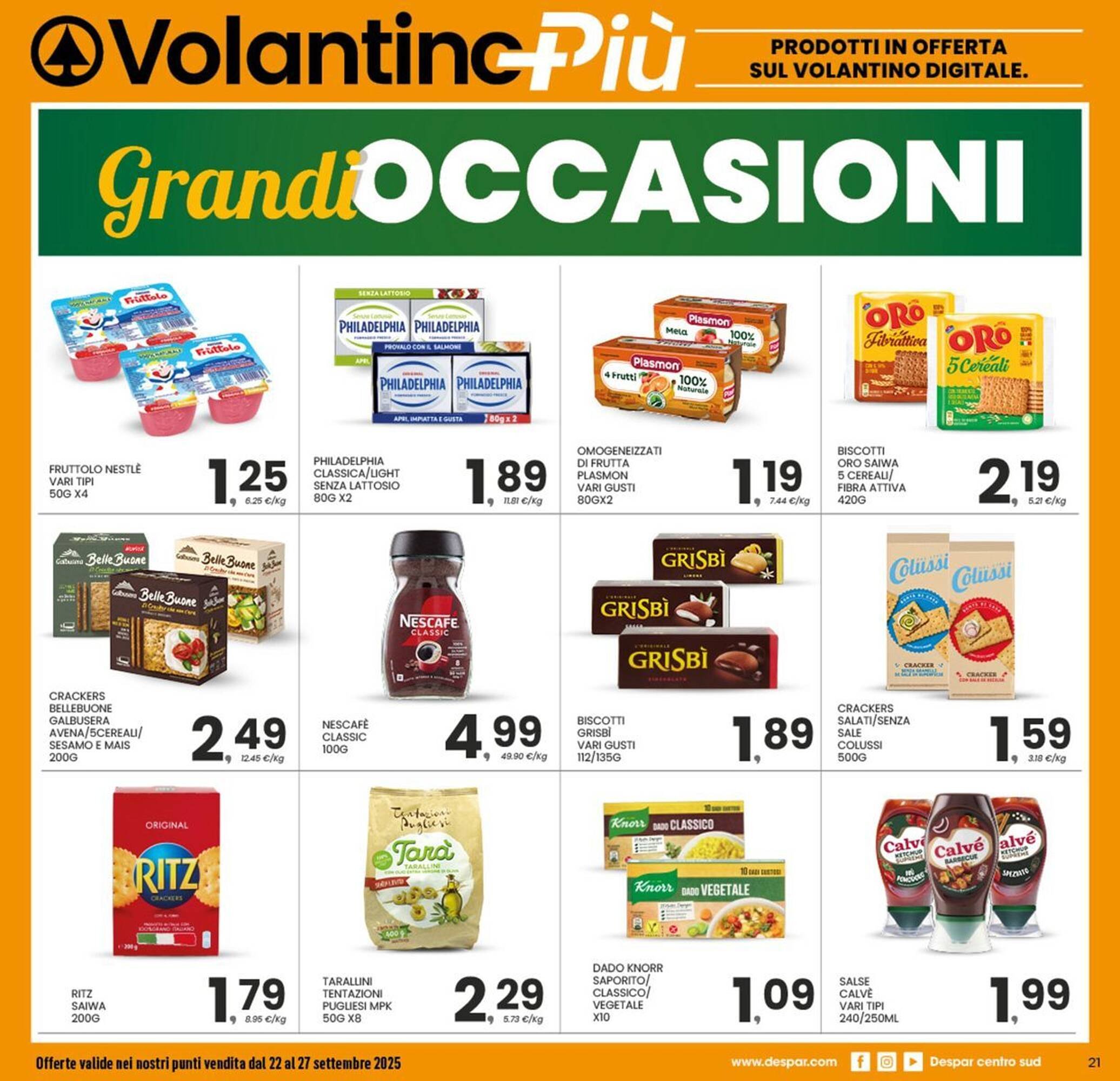 Volantino Despar (2025-09-22 - 2025-09-27)