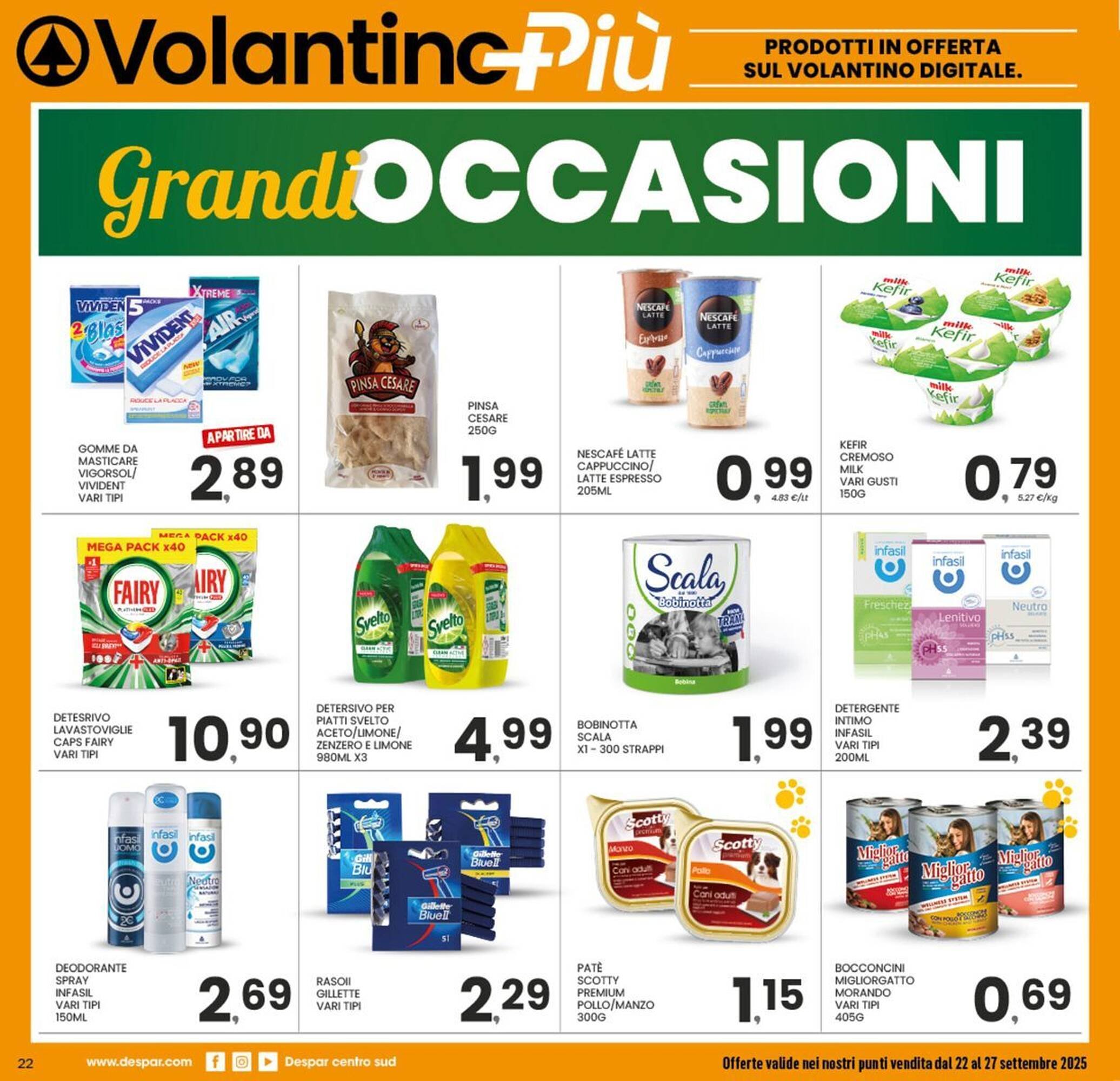 Volantino Despar (2025-09-22 - 2025-09-27)