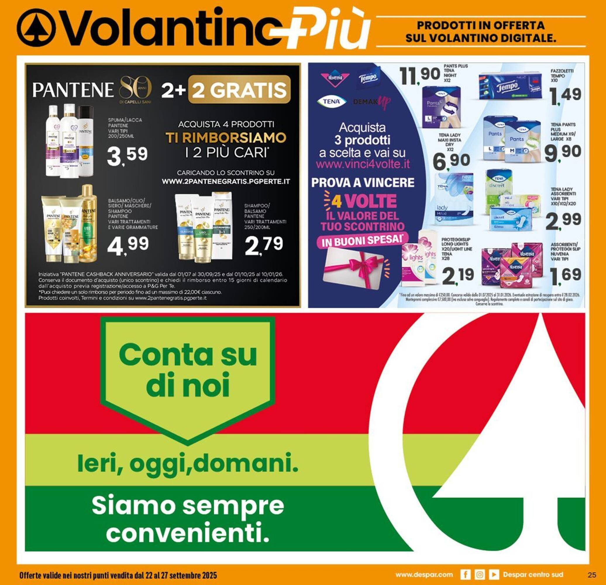 Volantino Despar (2025-09-22 - 2025-09-27)