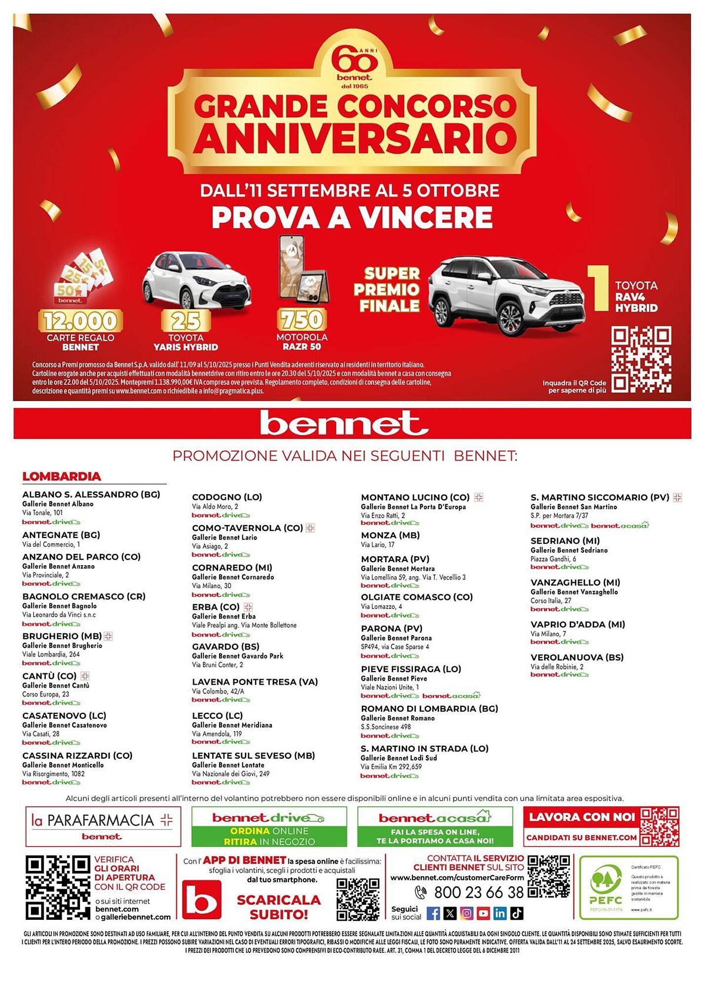 Volantino Bennet (2025-09-11 - 2025-09-24)