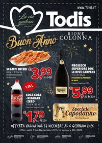 Volantino Todis (2025-12-27 - 2026-01-06)