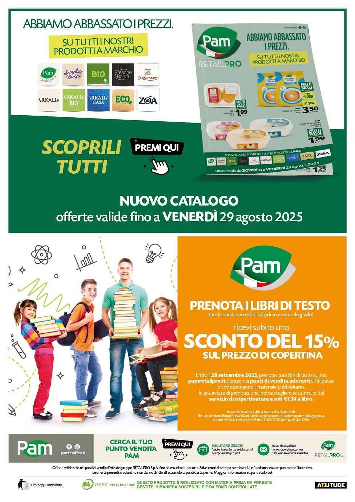 Volantino Pam (2025-08-18 - 2025-08-22)