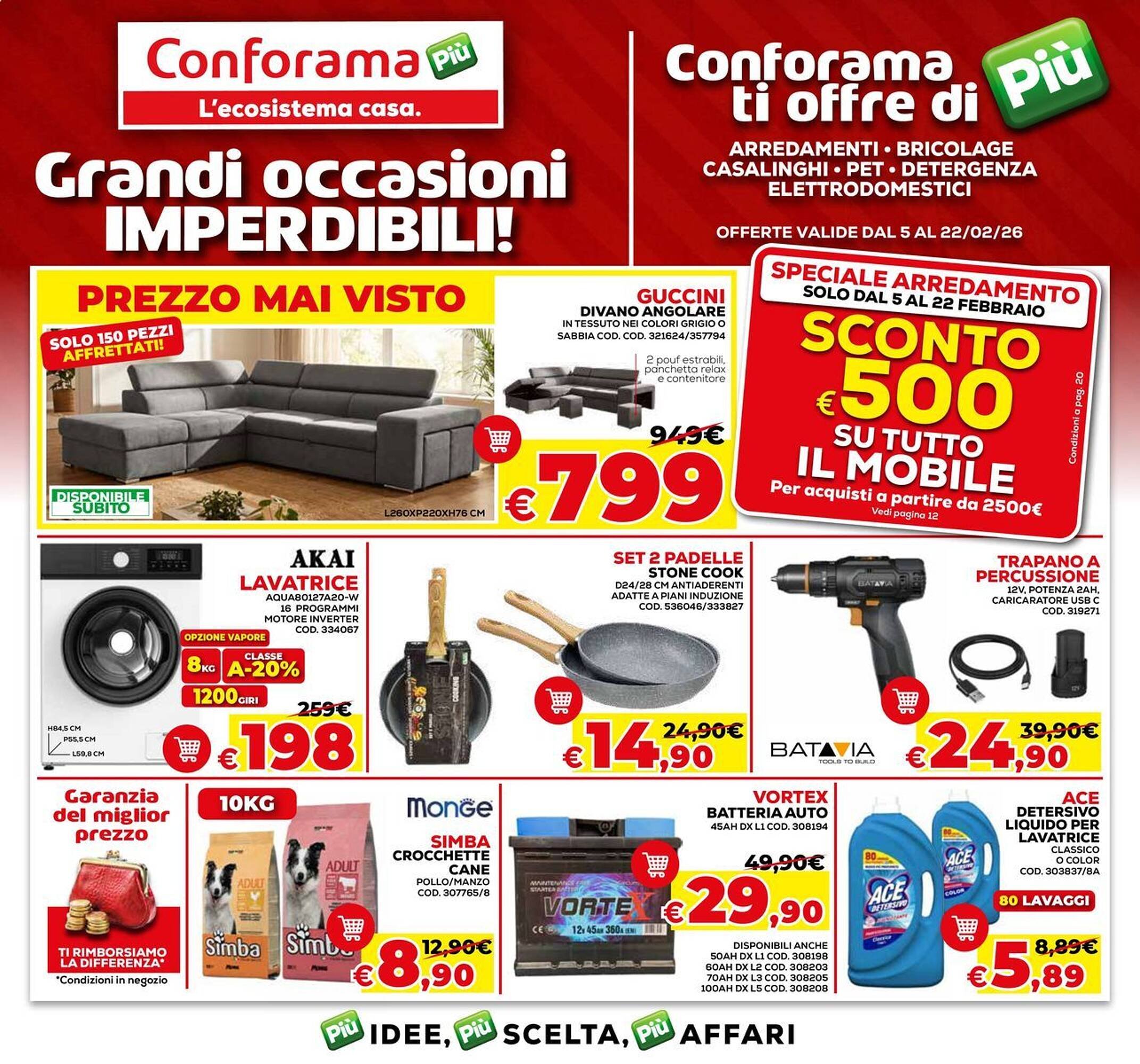 Volantino Conforama (2026-02-05 - 2026-02-22)