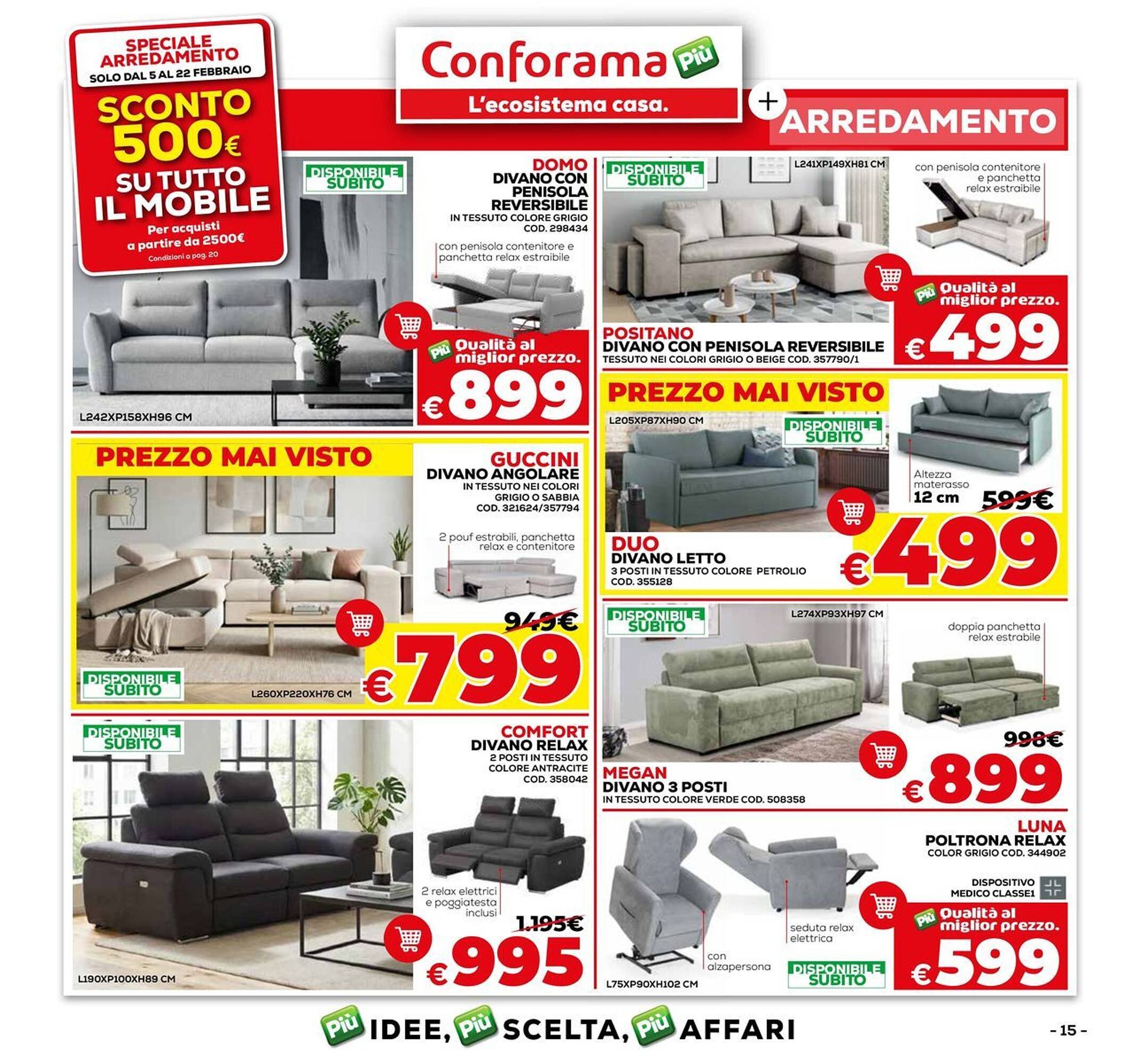 Volantino Conforama (2026-02-05 - 2026-02-22)