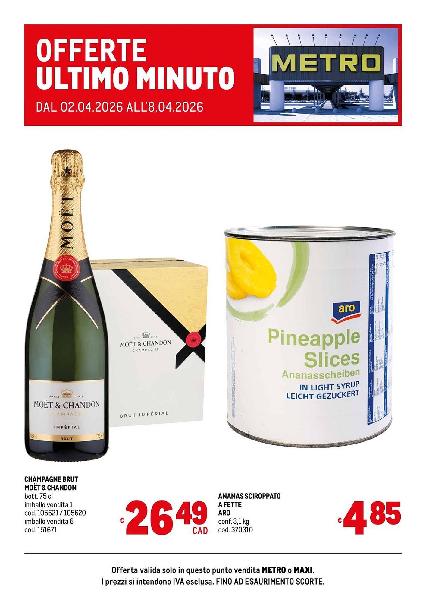 Volantino Metro (2026-04-02 - 2026-04-08)