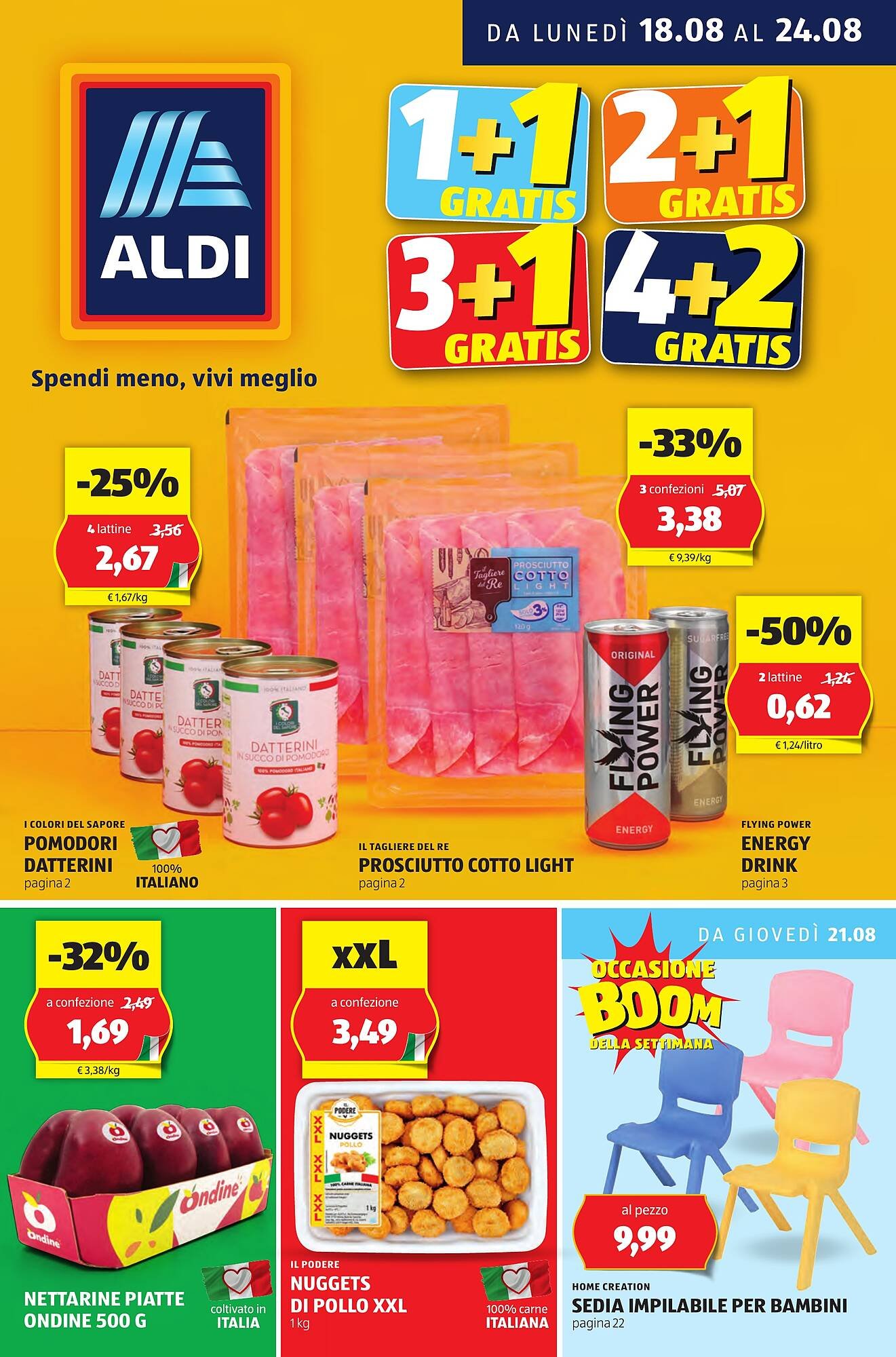 Volantino ALDI (2025-08-18 - 2025-08-24)
