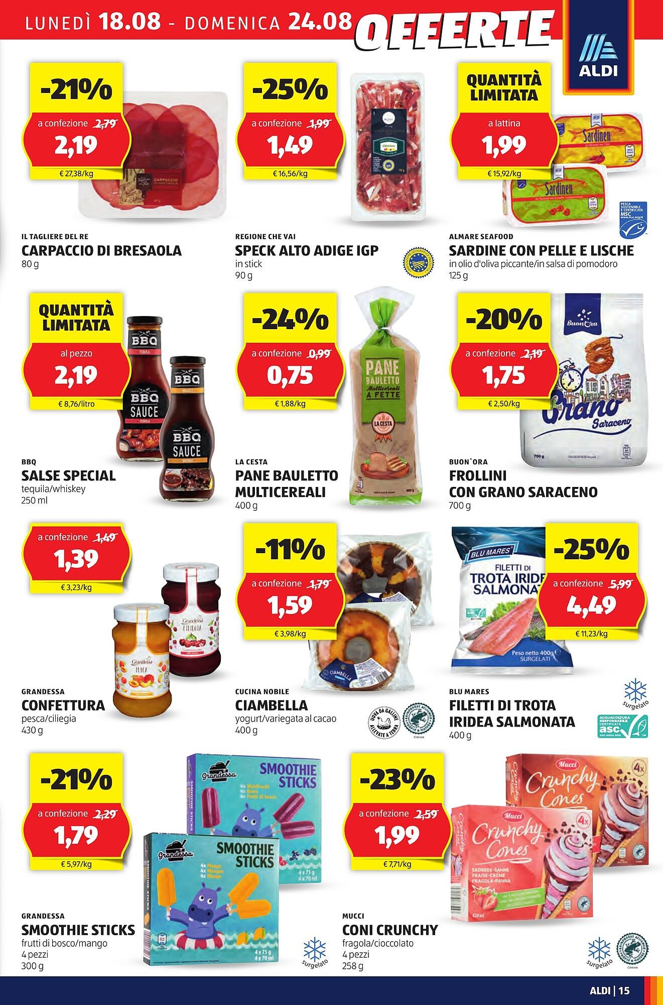 Volantino ALDI (2025-08-18 - 2025-08-24)