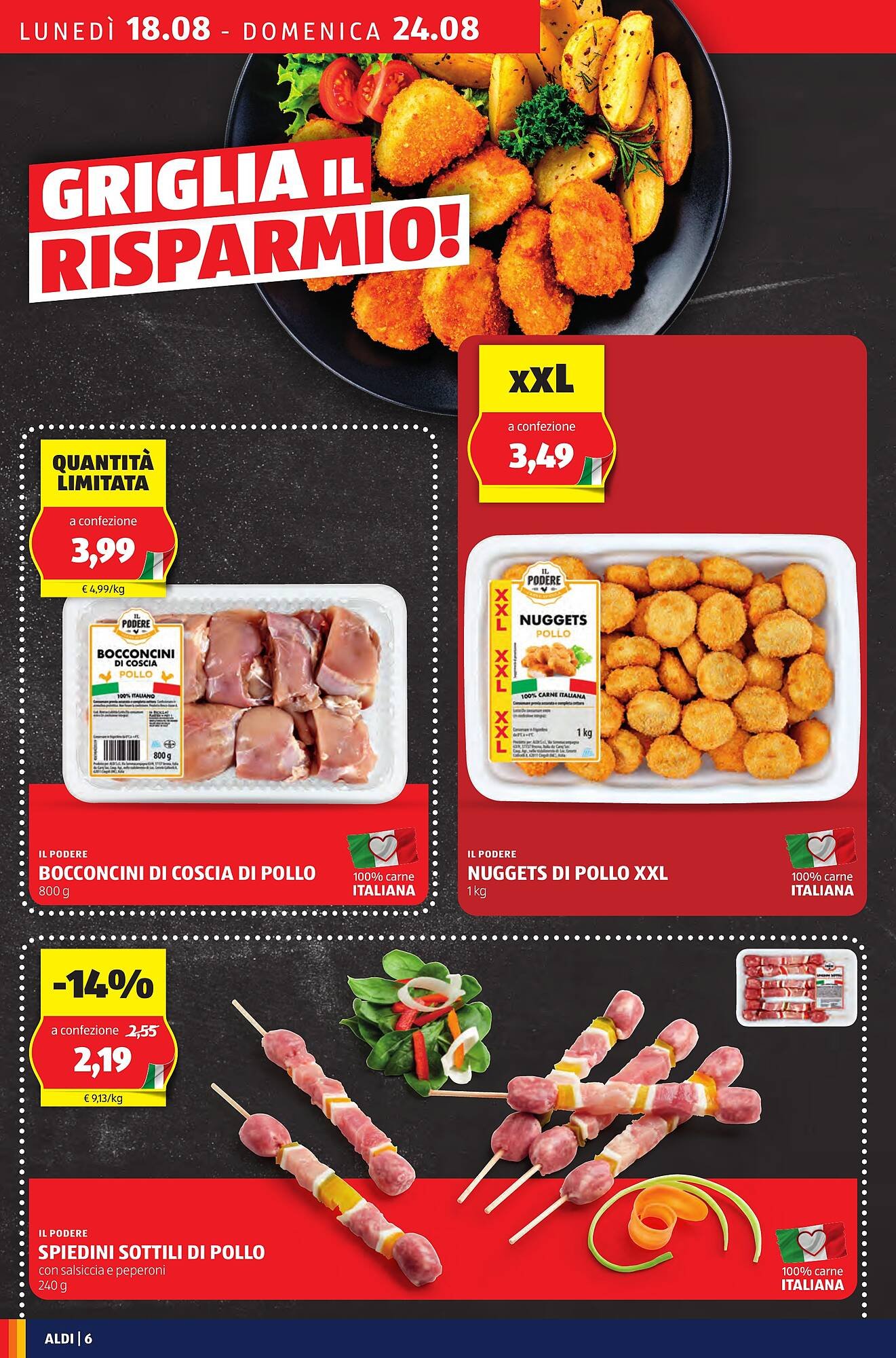 Volantino ALDI (2025-08-18 - 2025-08-24)
