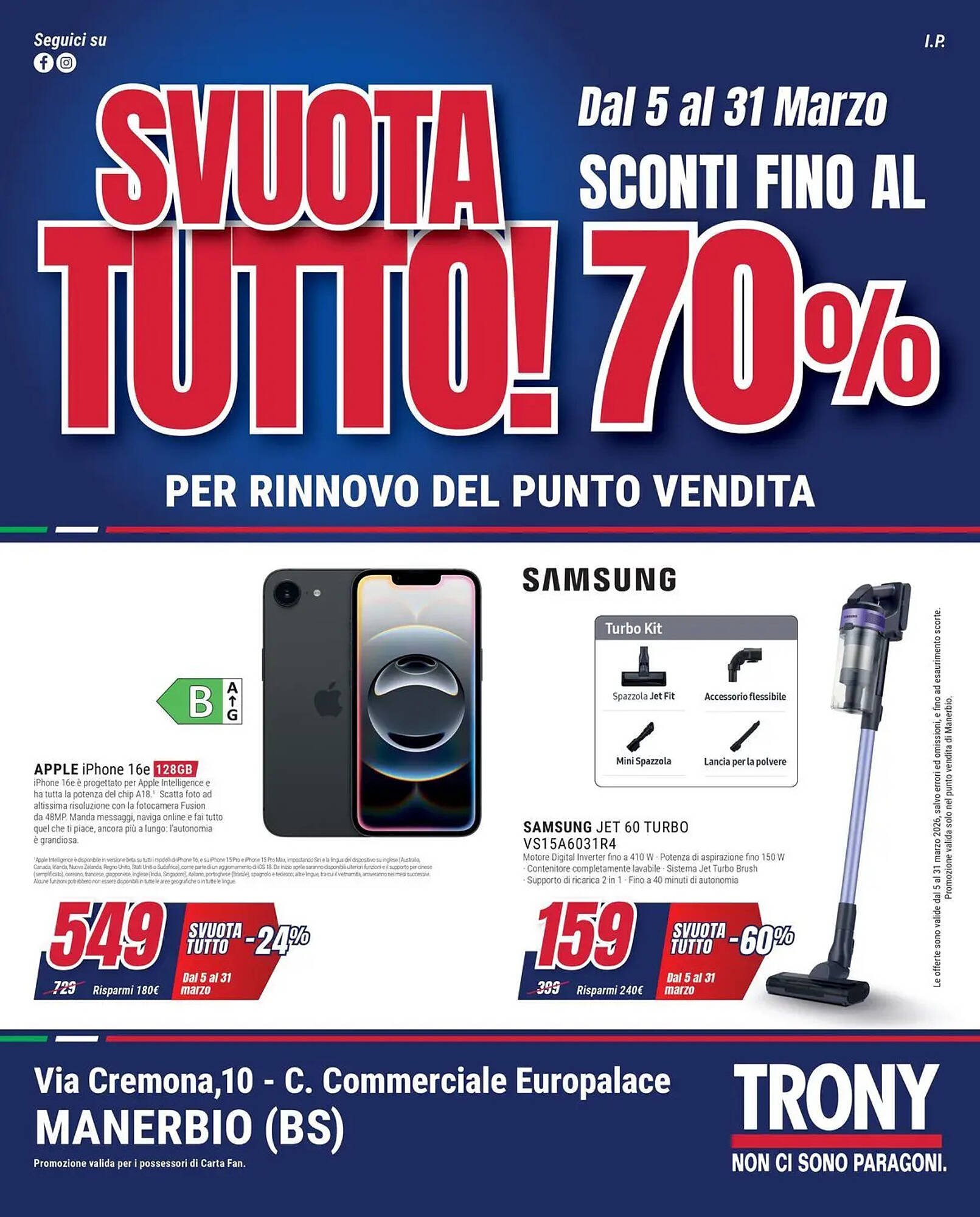 Volantino Trony (2026-03-05 - 2026-03-31)